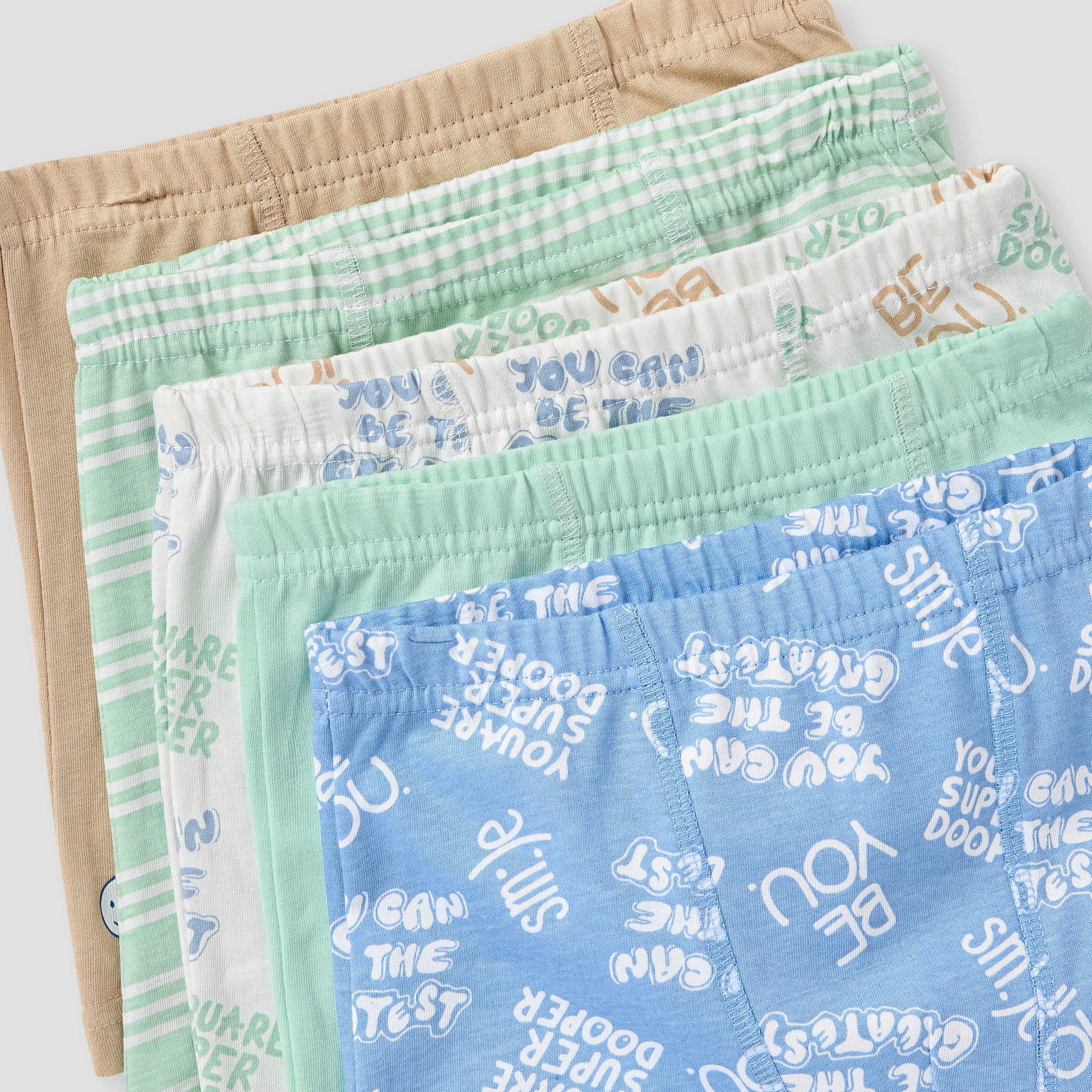 سراويل بوكسر بخصر مطاطي وطبعات من جونيورز - طقم 5 قطع-baby-boys-clothing-innerwear-image-7