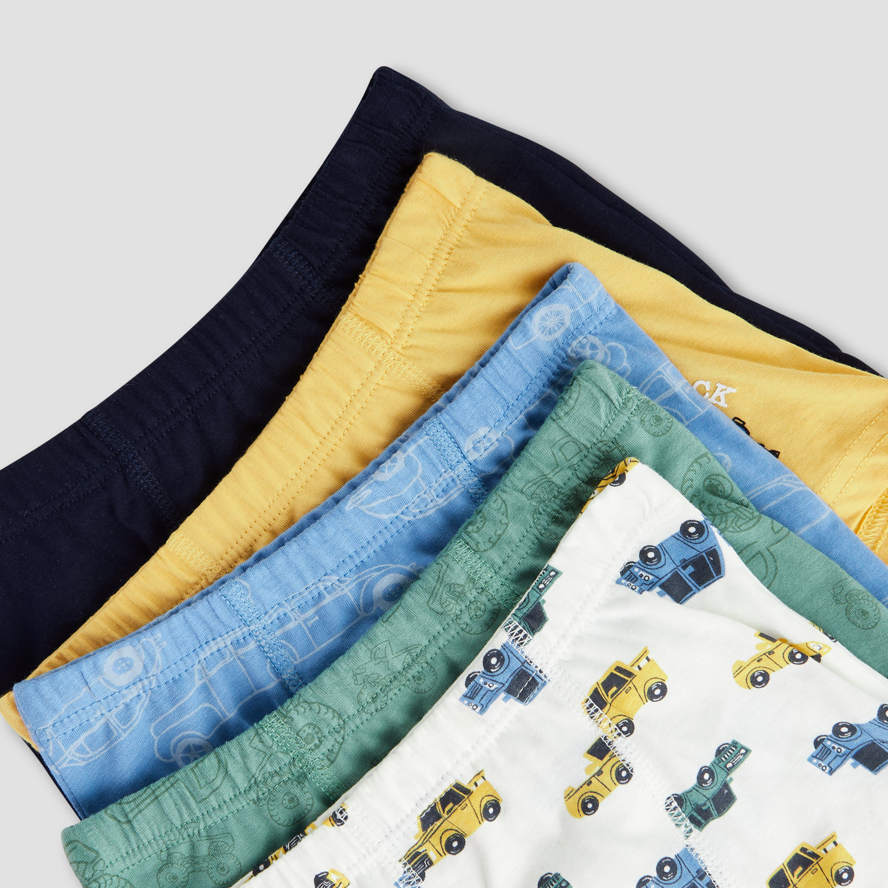 بوكسرات داخلية قطن بطبعات للأولاد من جونيورز - طقم 5 قطع-baby-boys-clothing-innerwear-image-7