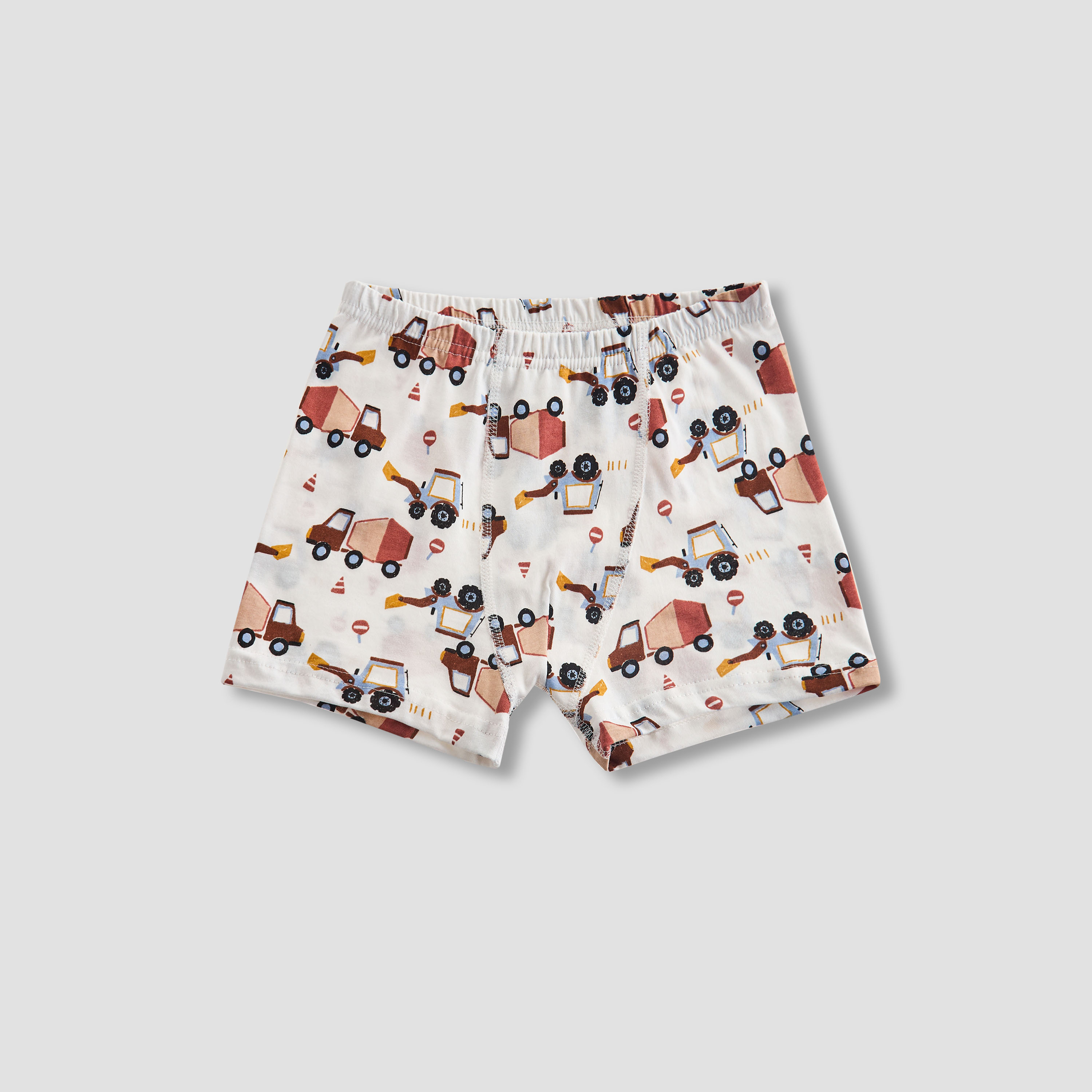Pack of 5 Juniors Cotton Boxers with Vehicle Print-boys-clothing-innerwear-boxersandbriefs-image-4