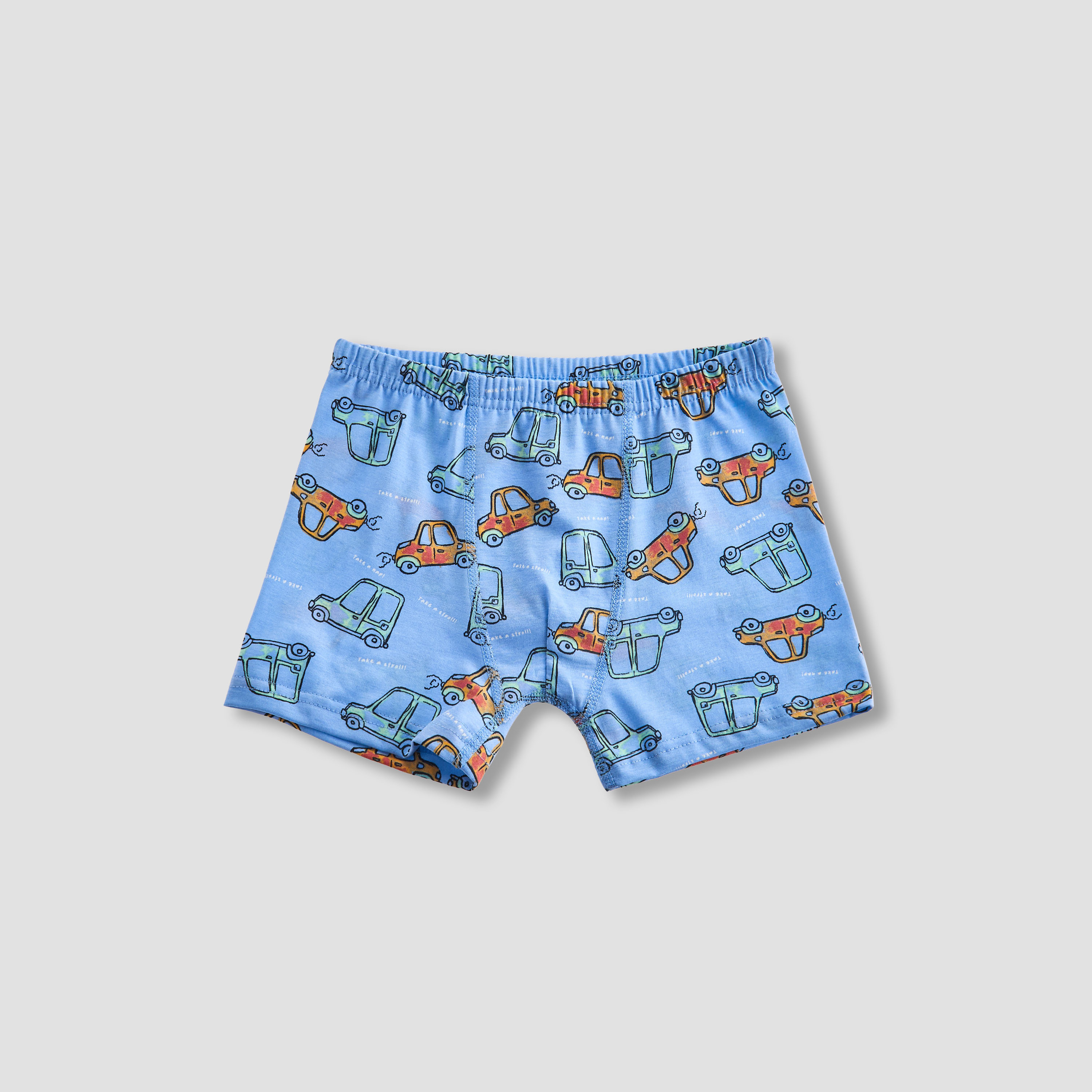 Pack of 5 Juniors Cotton Boxers with Vehicle Print-boys-clothing-innerwear-boxersandbriefs-image-5