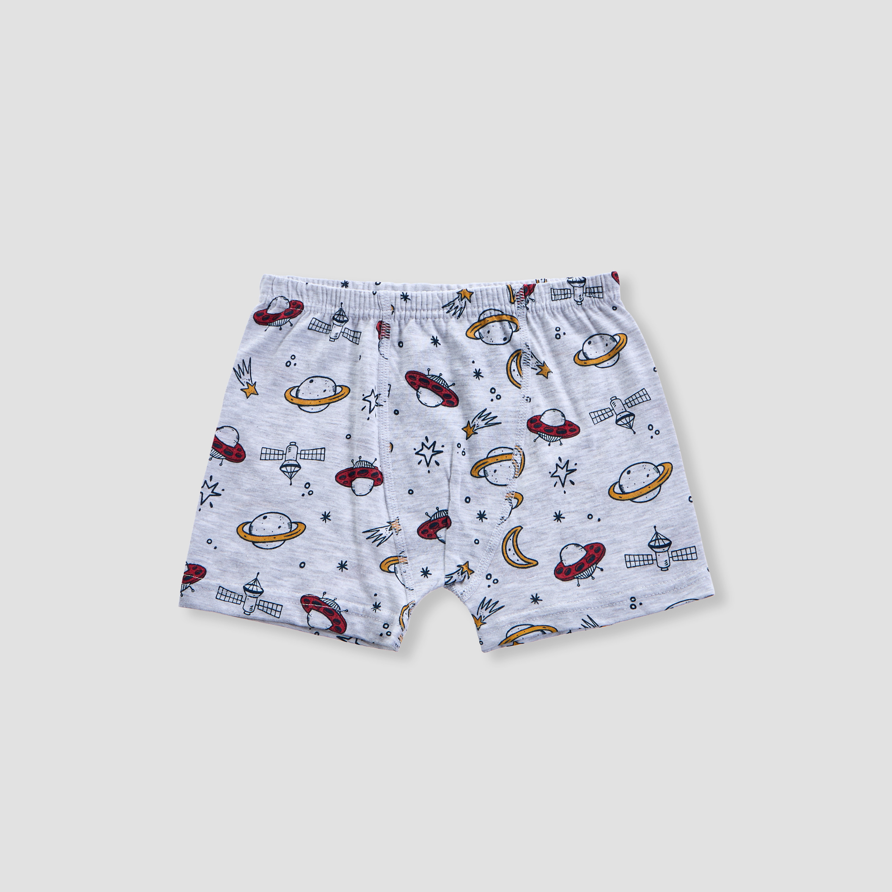 Juniors Printed Boxers with Elasticated Waistband - Set of 7-boys-clothing-innerwear-boxersandbriefs-image-3