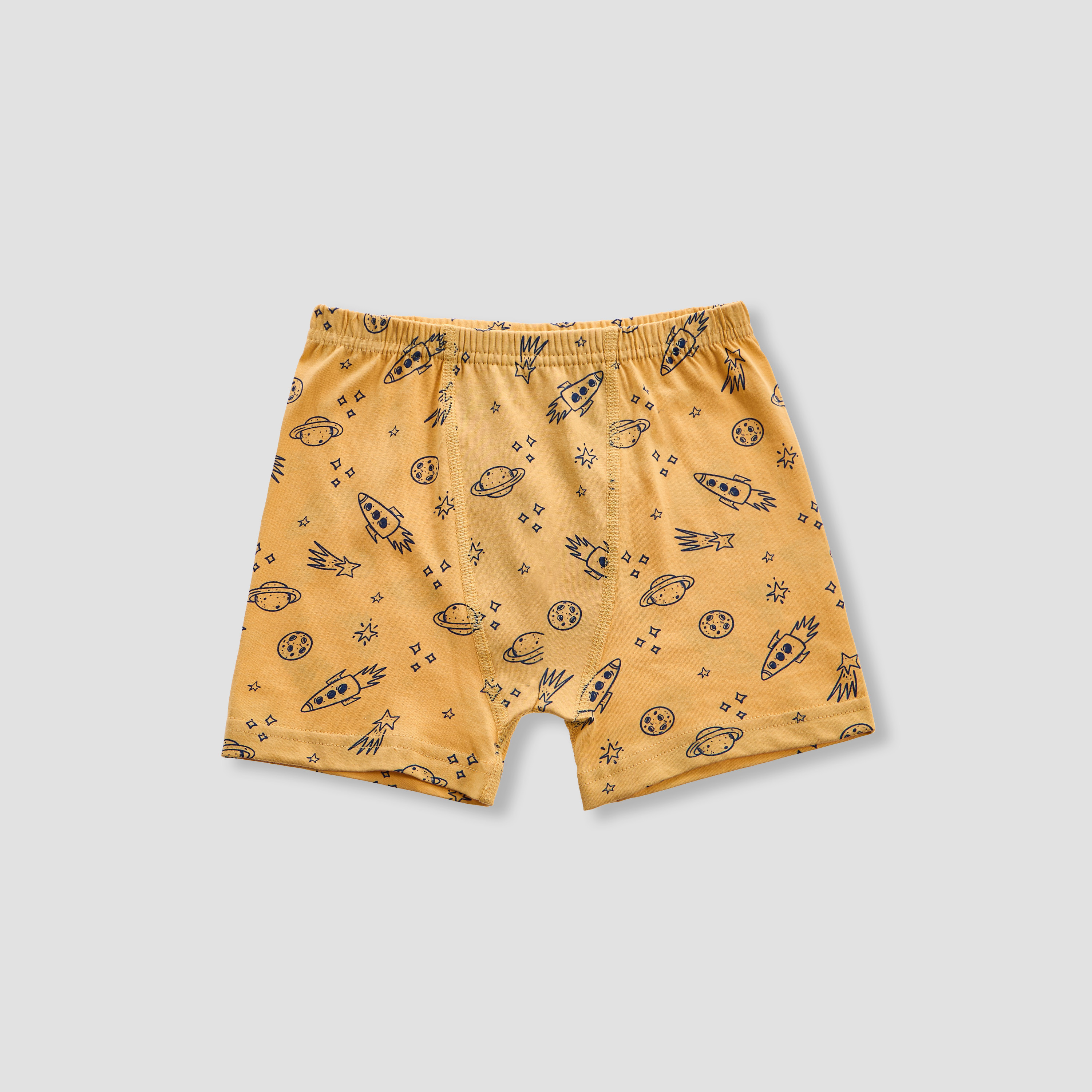 Juniors Printed Boxers with Elasticated Waistband - Set of 7-boys-clothing-innerwear-boxersandbriefs-image-4