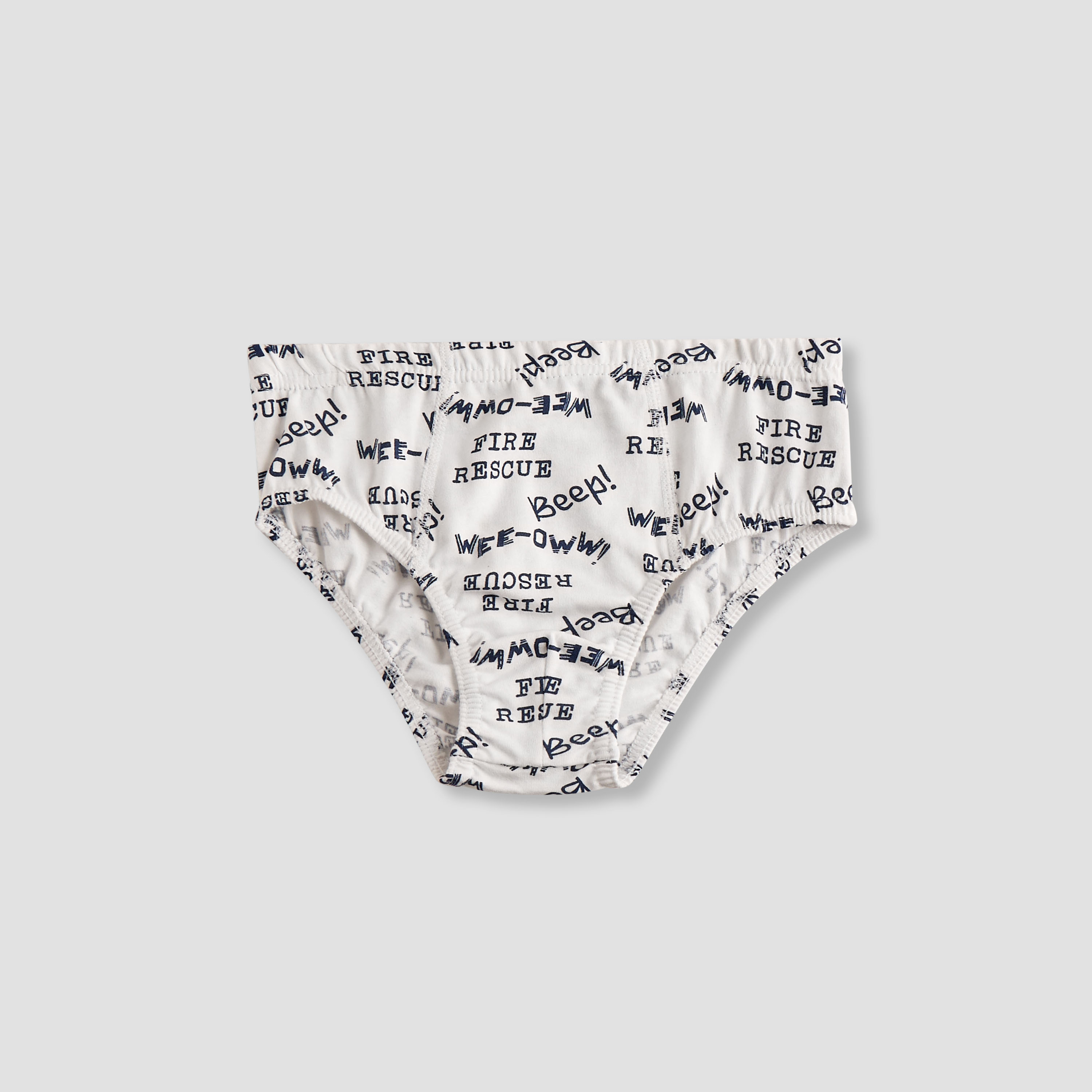 Juniors Printed Briefs with Elasticated Waistband - Set of 5-boys-clothing-innerwear-boxersandbriefs-image-2