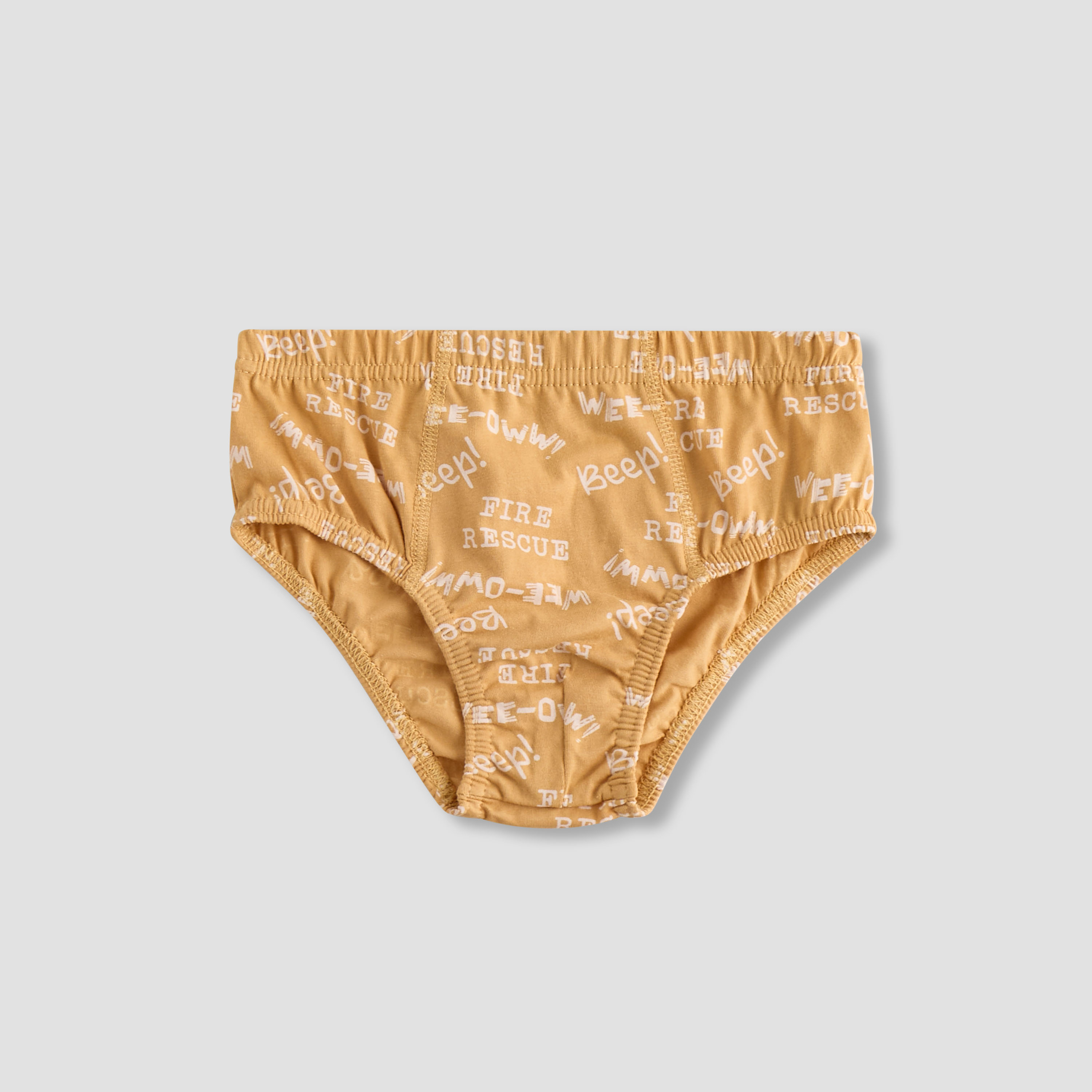 Juniors Printed Briefs with Elasticated Waistband - Set of 5-boys-clothing-innerwear-boxersandbriefs-image-5