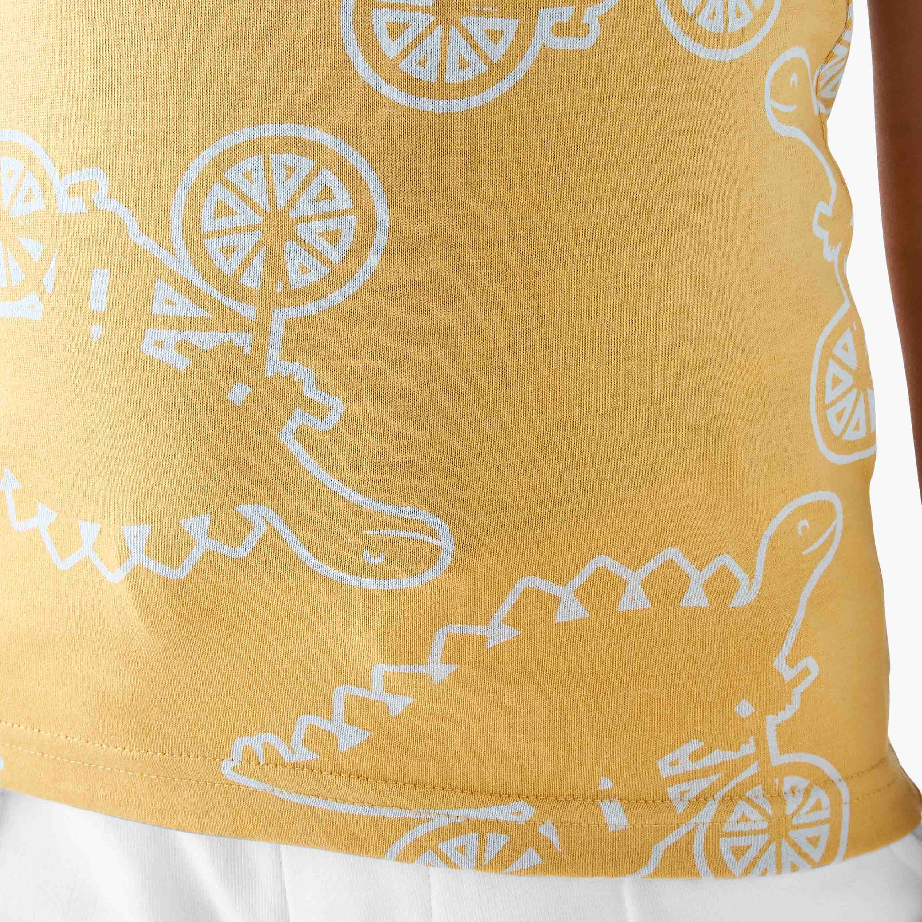 Juniors Dinosaur Print Vest - Set of 7-boys-clothing-innerwear-vests-image-11