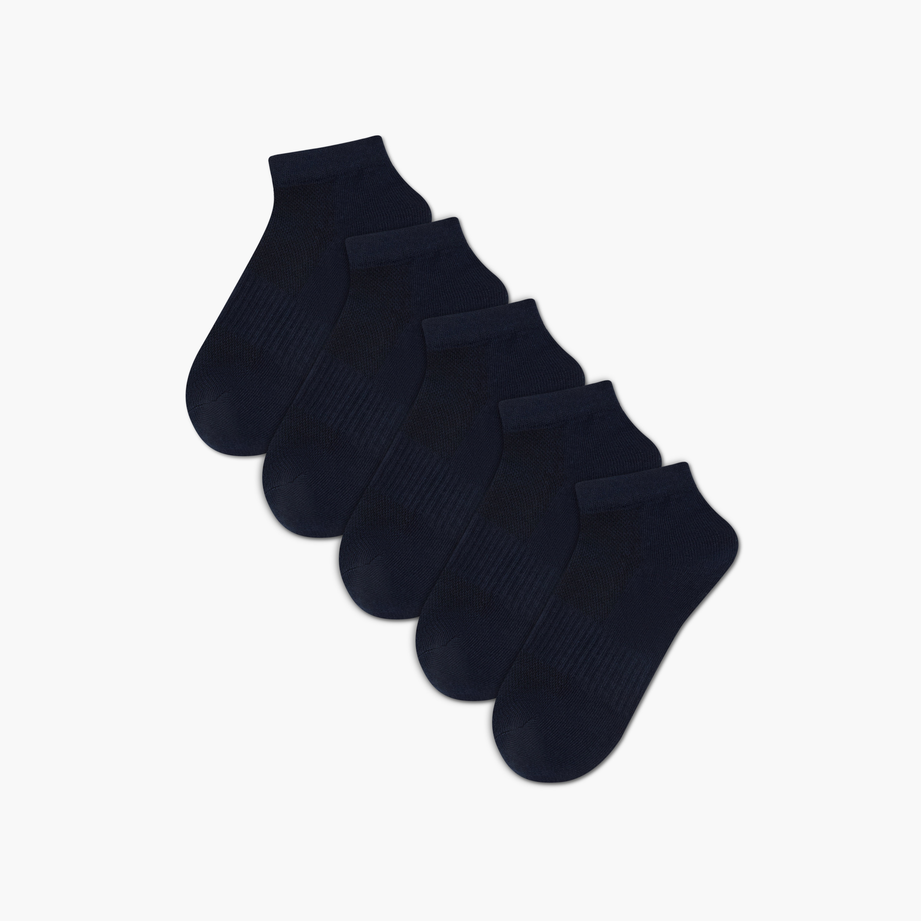 Juniors Boys' Ankle Socks - Set of 5-boys-accessories-socks-image-1