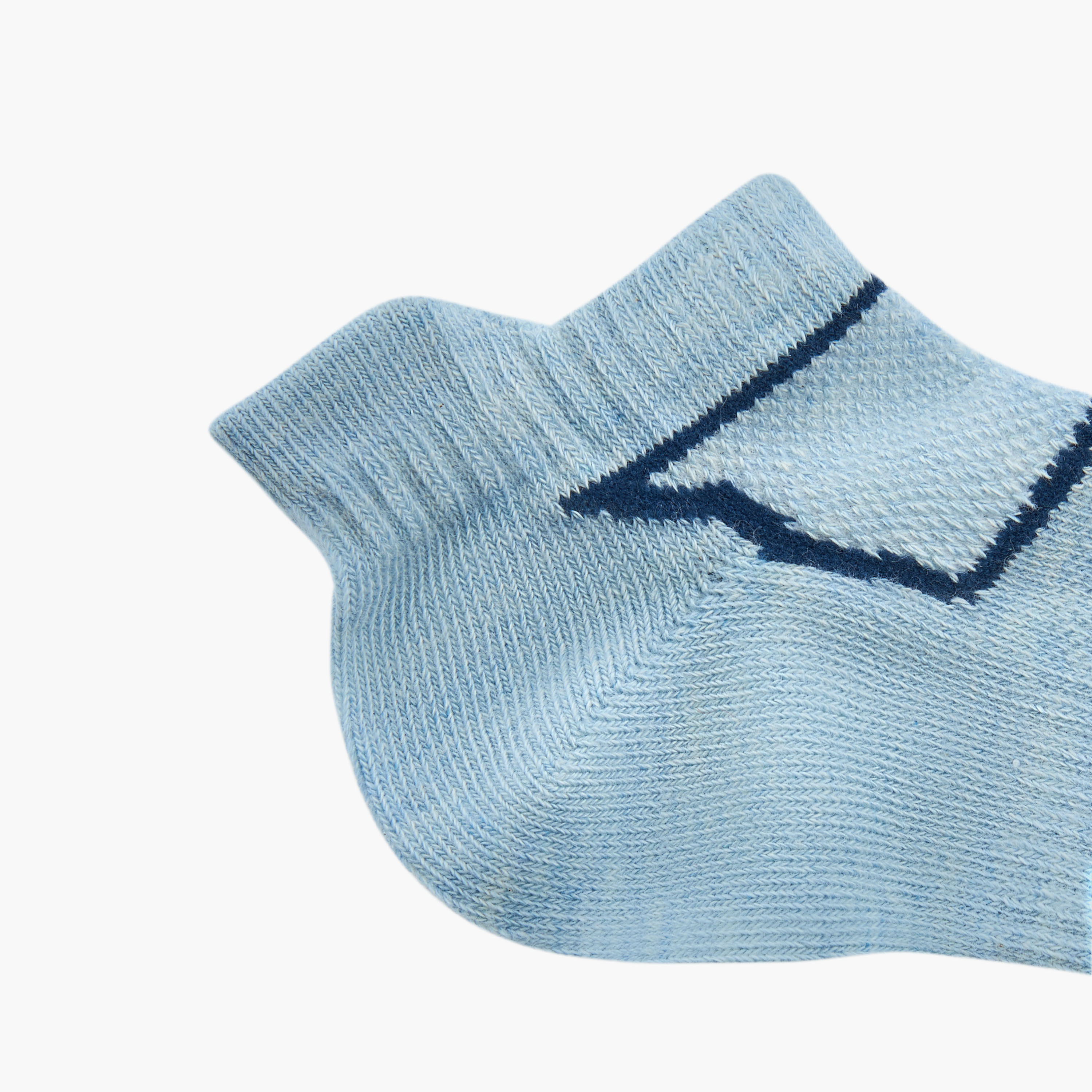 Pack of 3 Juniors Boys Ankle Length Socks with Print-baby-boys-accessories-socks-image-5