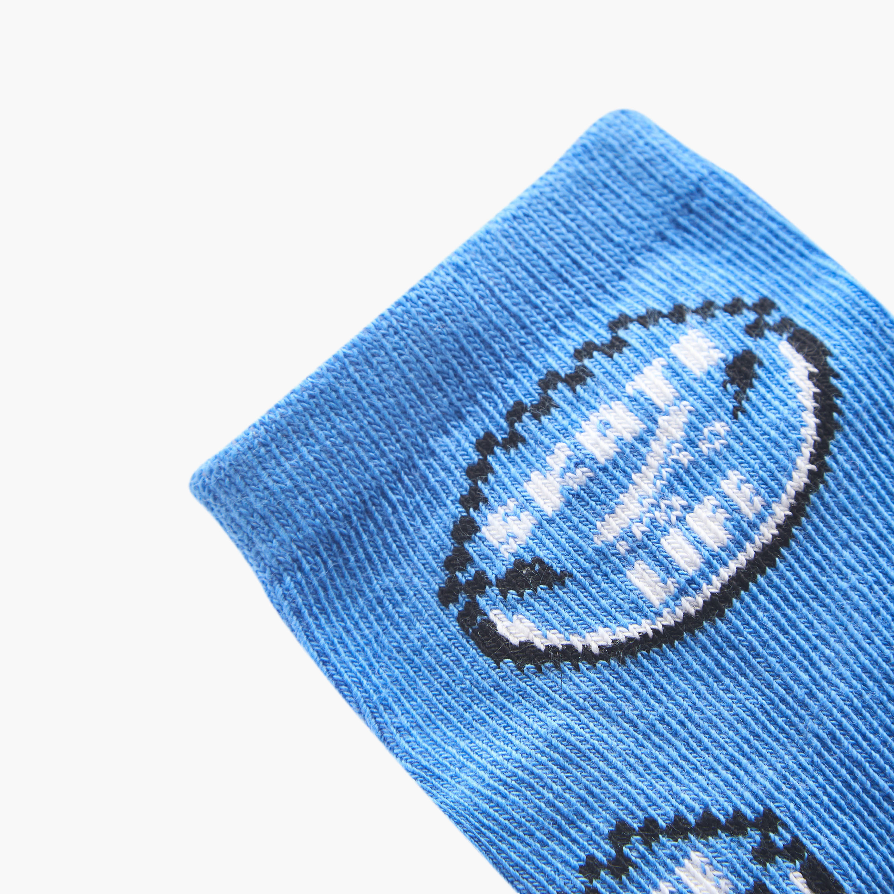 طقم جوارب أولاد 3 أزواج بطبعات من جونيورز-baby-boys-accessories-socks-image-1