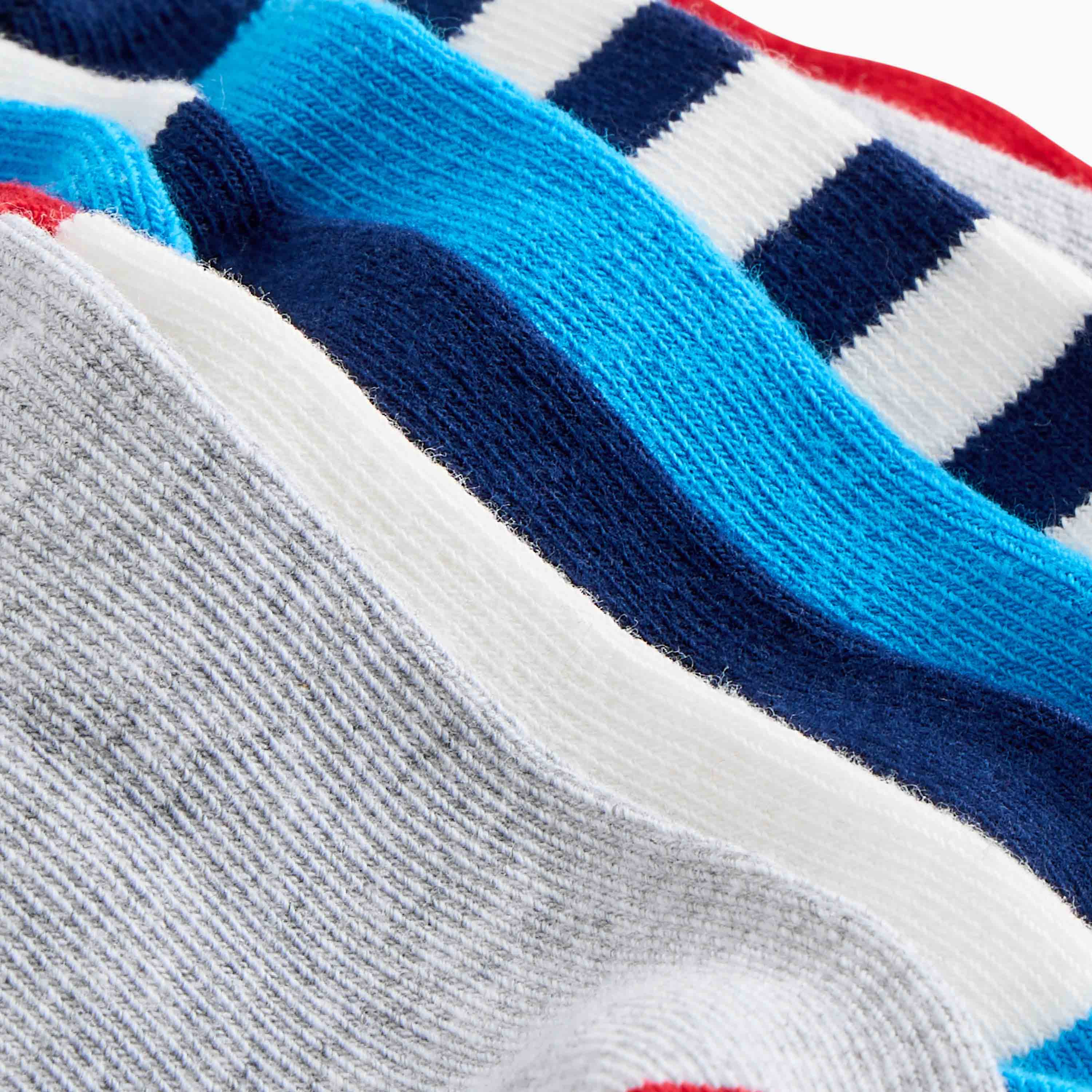 Juniors Car Print Ankle Length Socks - Set of 7-baby-boys-accessories-socks-image-4