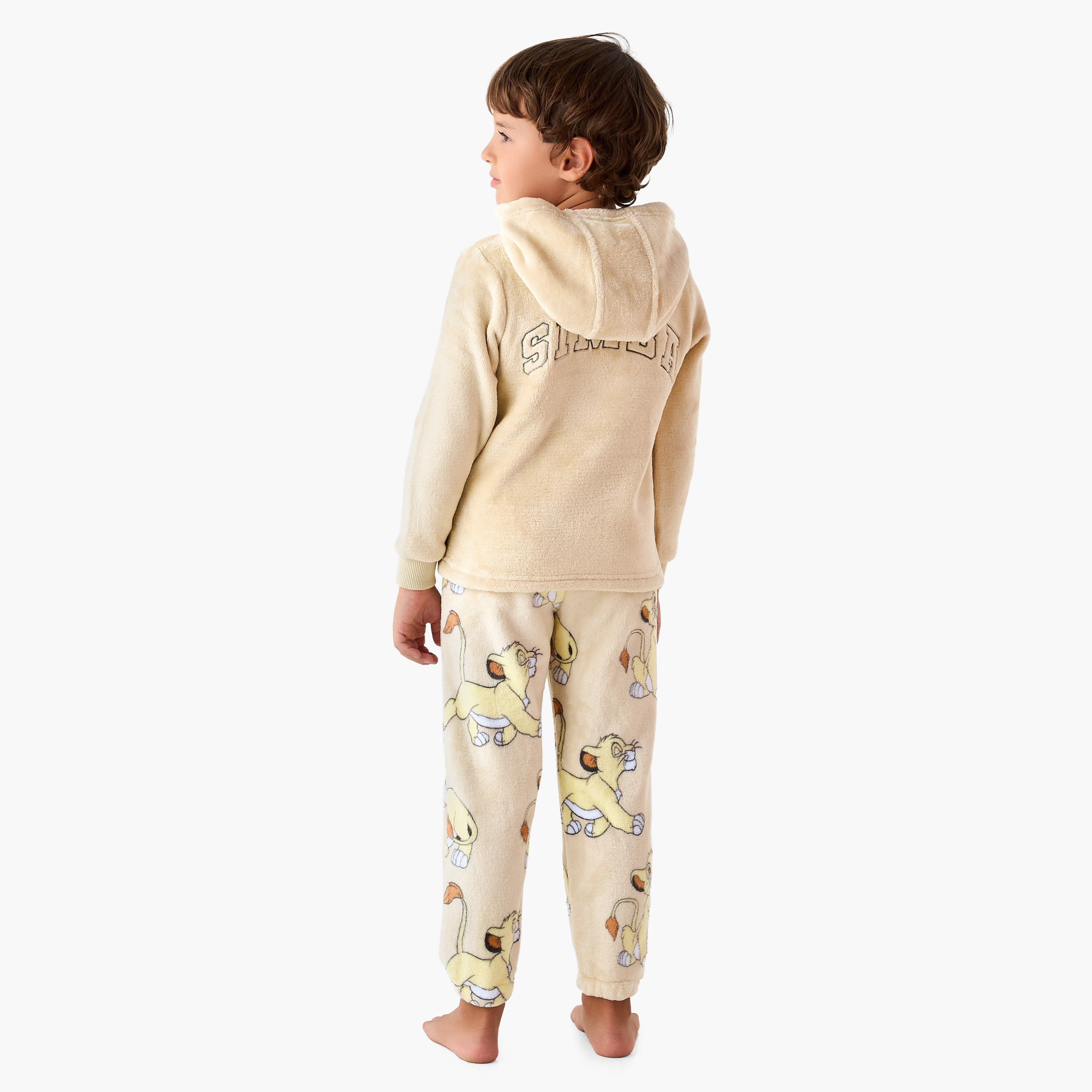 طقم بيجاما وسويت شيرت بزخارف سيمبا من جونيورز-boys-clothing-nightwear-image-4