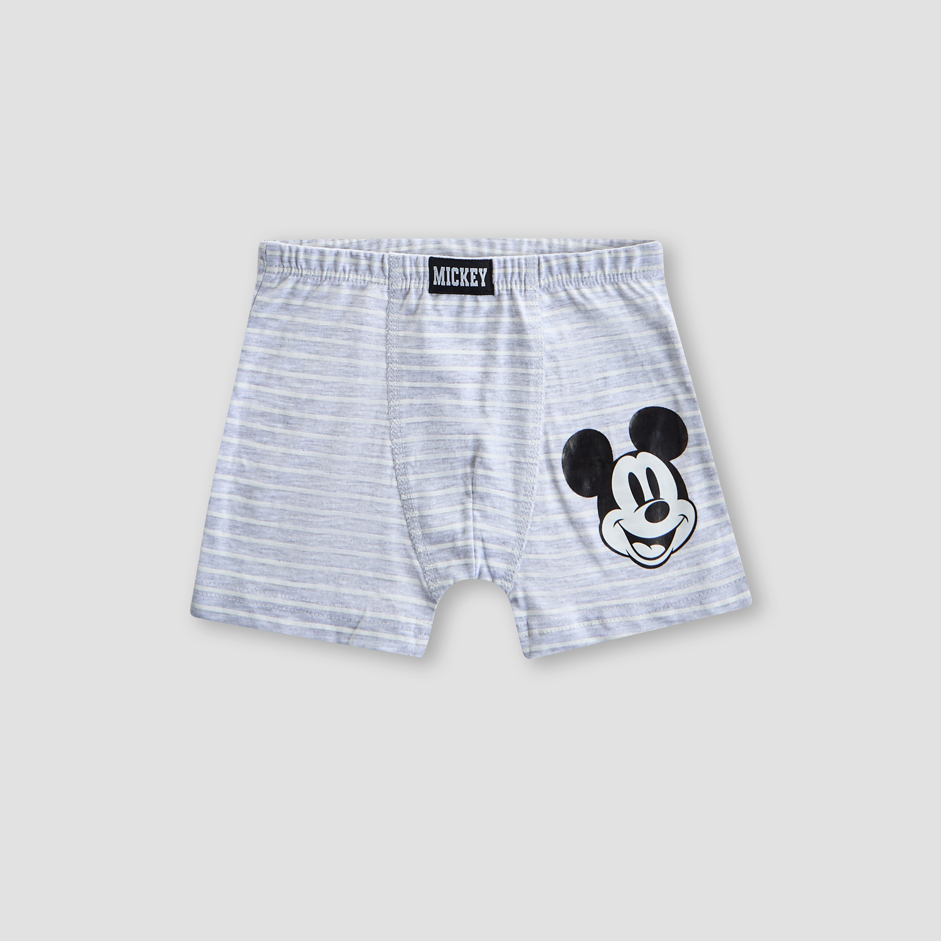 Pack of 3 Disney Cotton Boxers with Mickey Mouse Print-boys-clothing-innerwear-boxersandbriefs-image-3