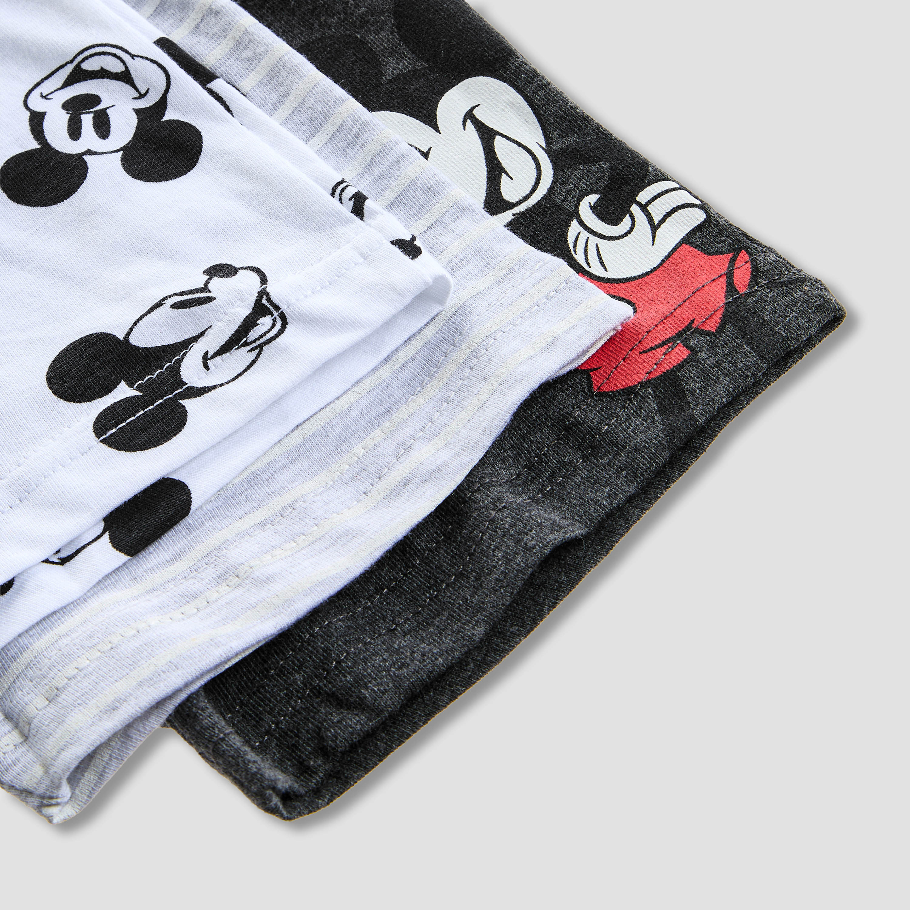 Pack of 3 Disney Cotton Boxers with Mickey Mouse Print-boys-clothing-innerwear-boxersandbriefs-image-6