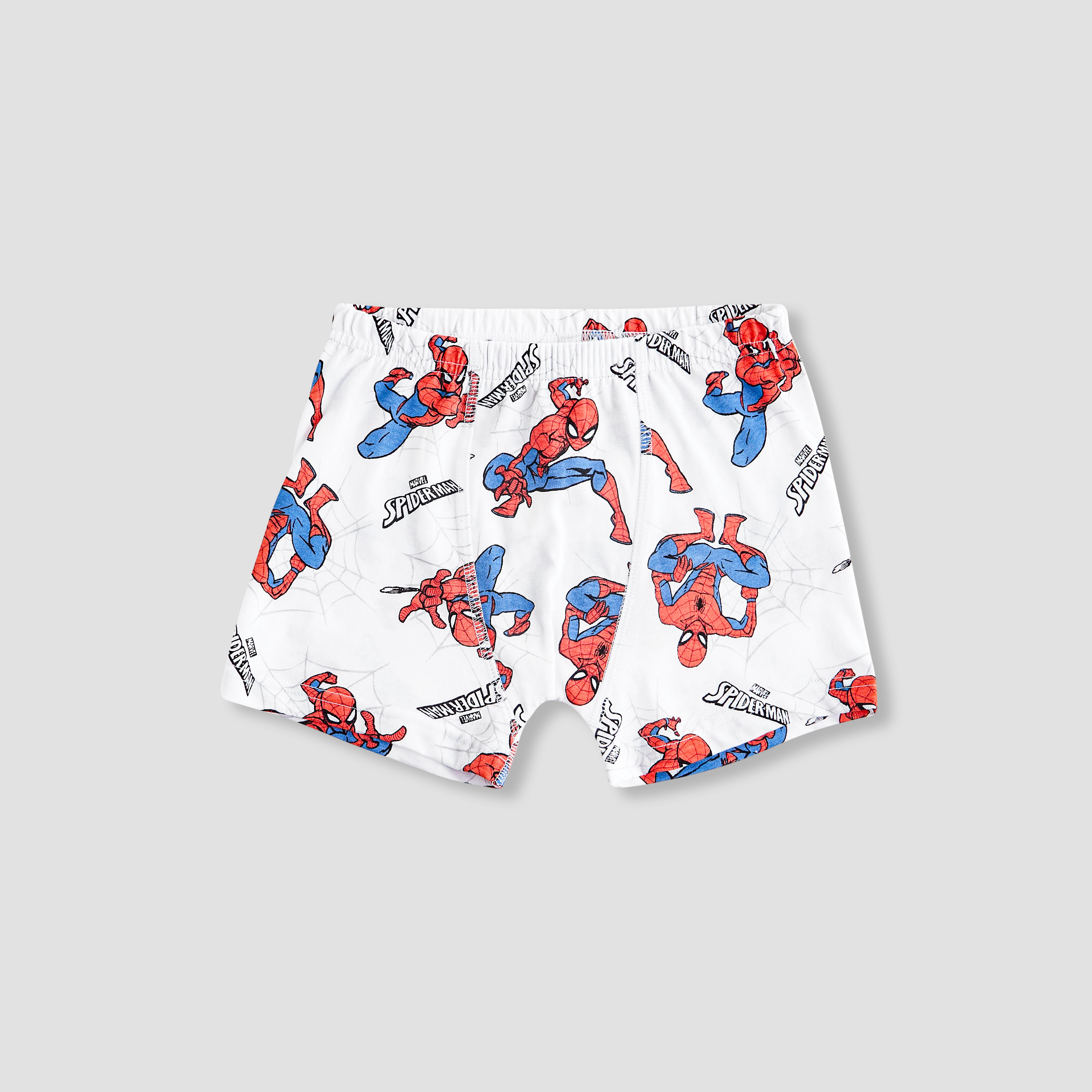 Spider-Man Print Boxers - Set of 3-baby-boys-clothing-innerwear-image-2