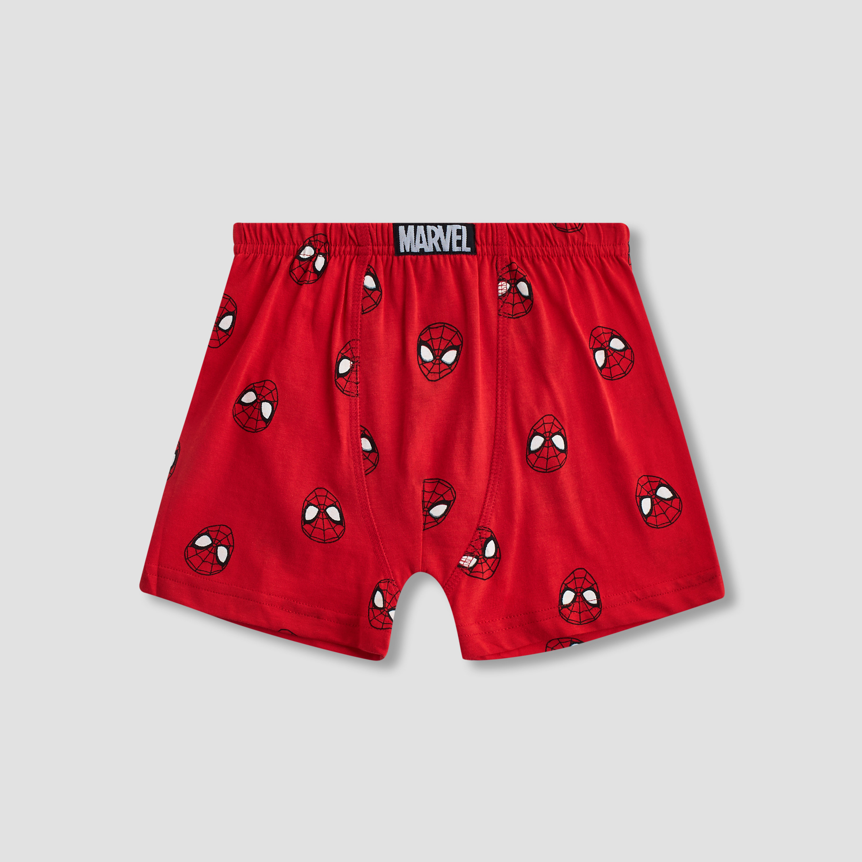 Pack of 3, Cotton Boxer Briefs with Spider-Man Print-boys-clothing-innerwear-boxersandbriefs-image-4