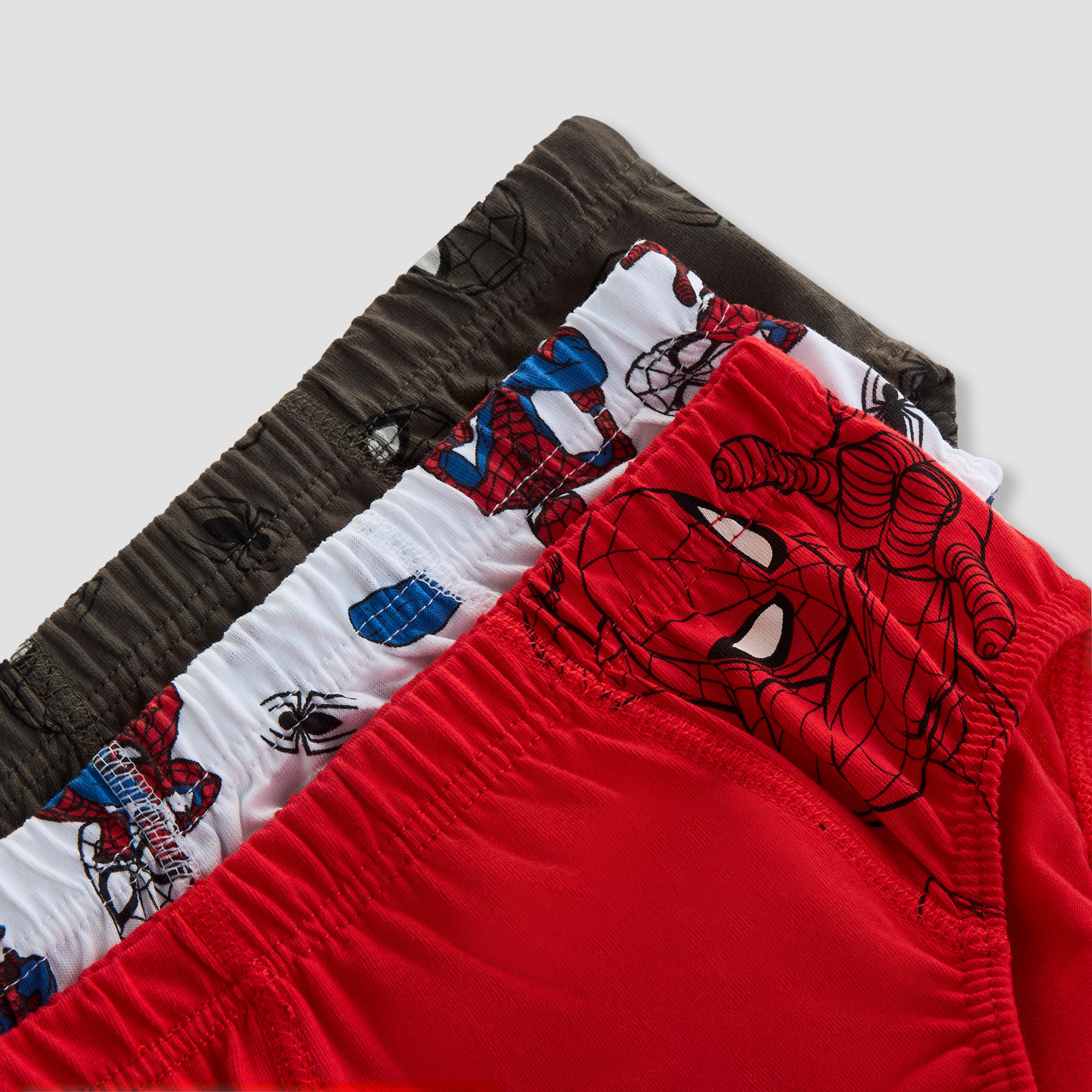 Boys Briefs with Spider-Man Print - Cotton - 3-Piece Set-boys-clothing-innerwear-boxersandbriefs-image-5