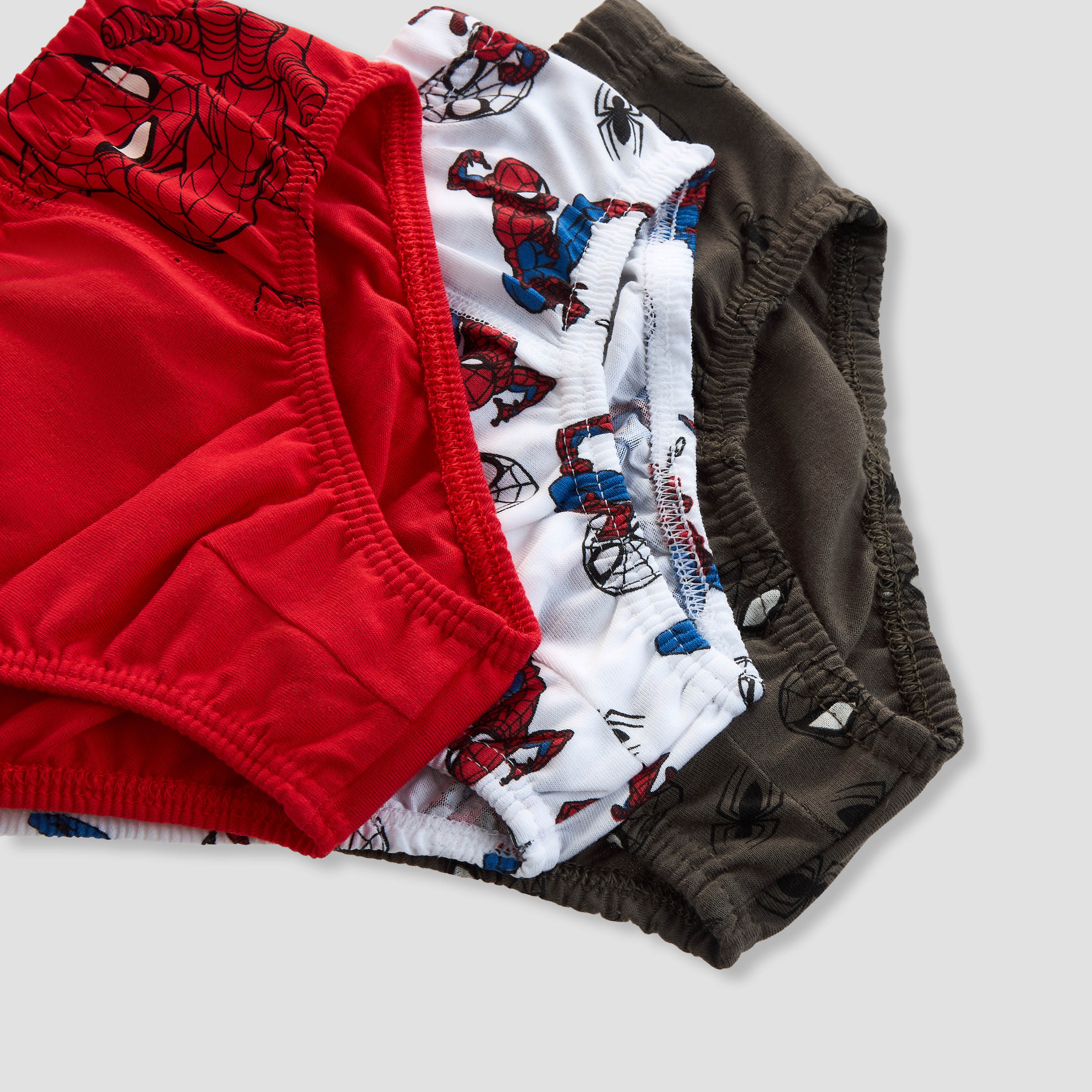 Boys Briefs with Spider-Man Print - Cotton - 3-Piece Set-boys-clothing-innerwear-boxersandbriefs-image-6