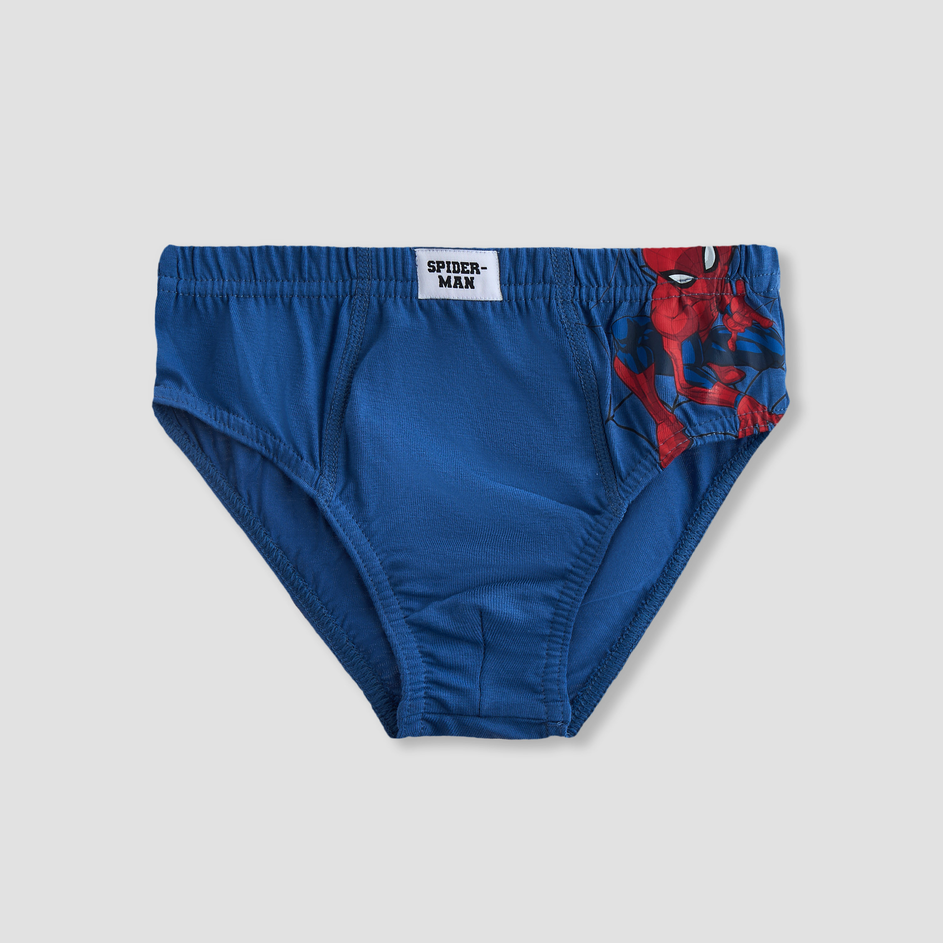 Pack of 3, Cotton Briefs with Spider-Man Print-boys-clothing-innerwear-boxersandbriefs-image-3