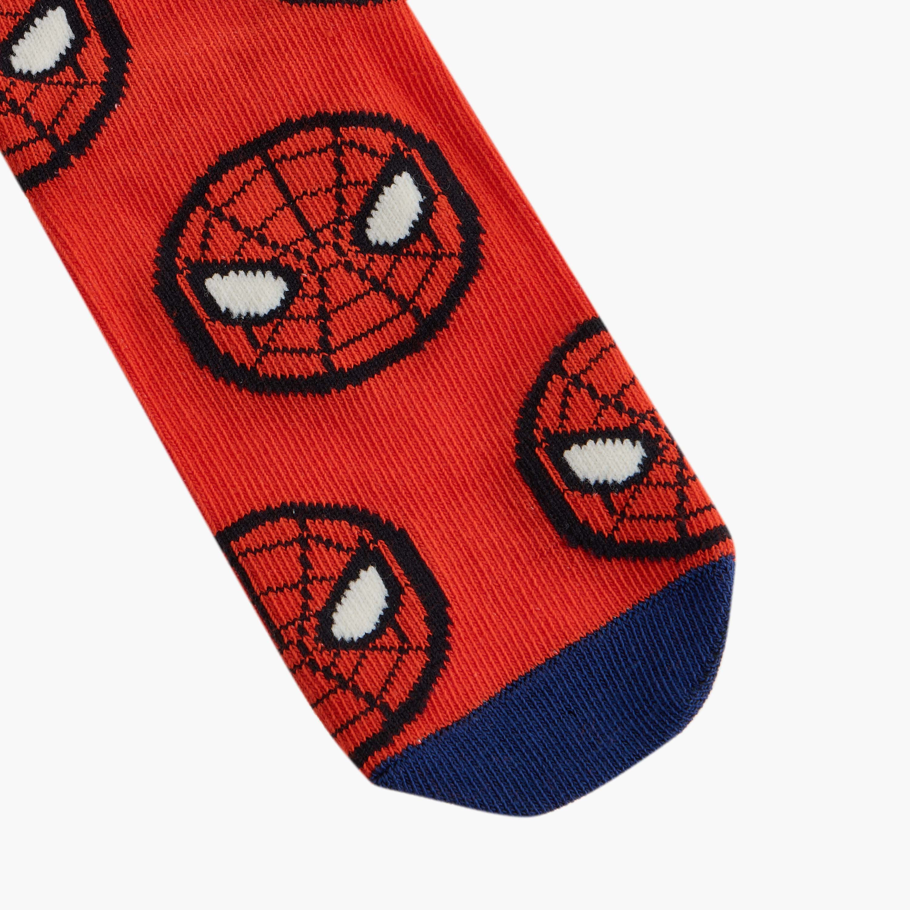 Boys Socks with Spider-Man Print - Set of 3-baby-boys-accessories-socks-image-3