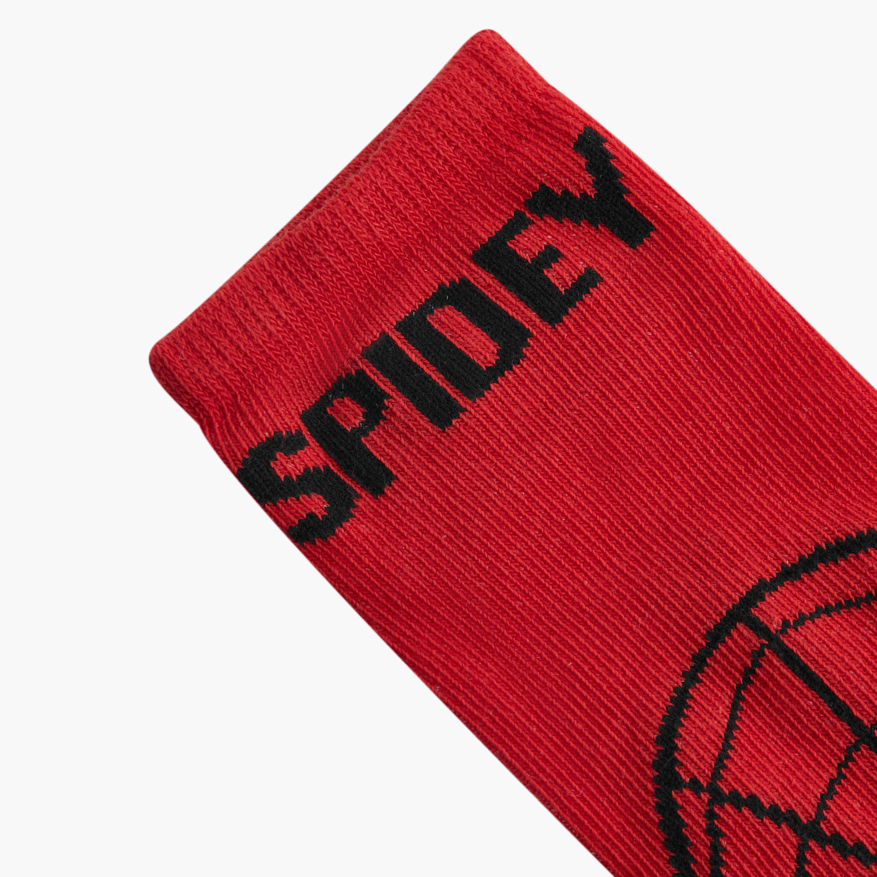 Pack of 3 Boys Socks Spider-Man Print-baby-boys-accessories-socks-image-3