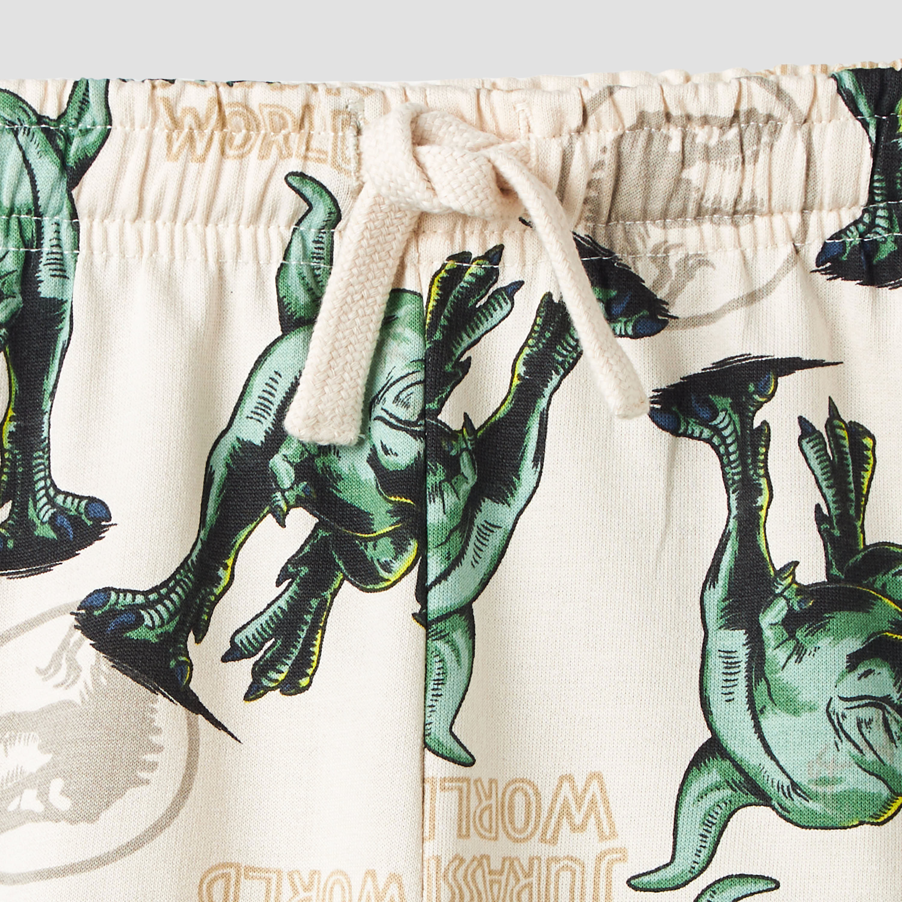 Dinosaur Print T-shirt and Shorts Set-boys-clothing-nightwear-image-6
