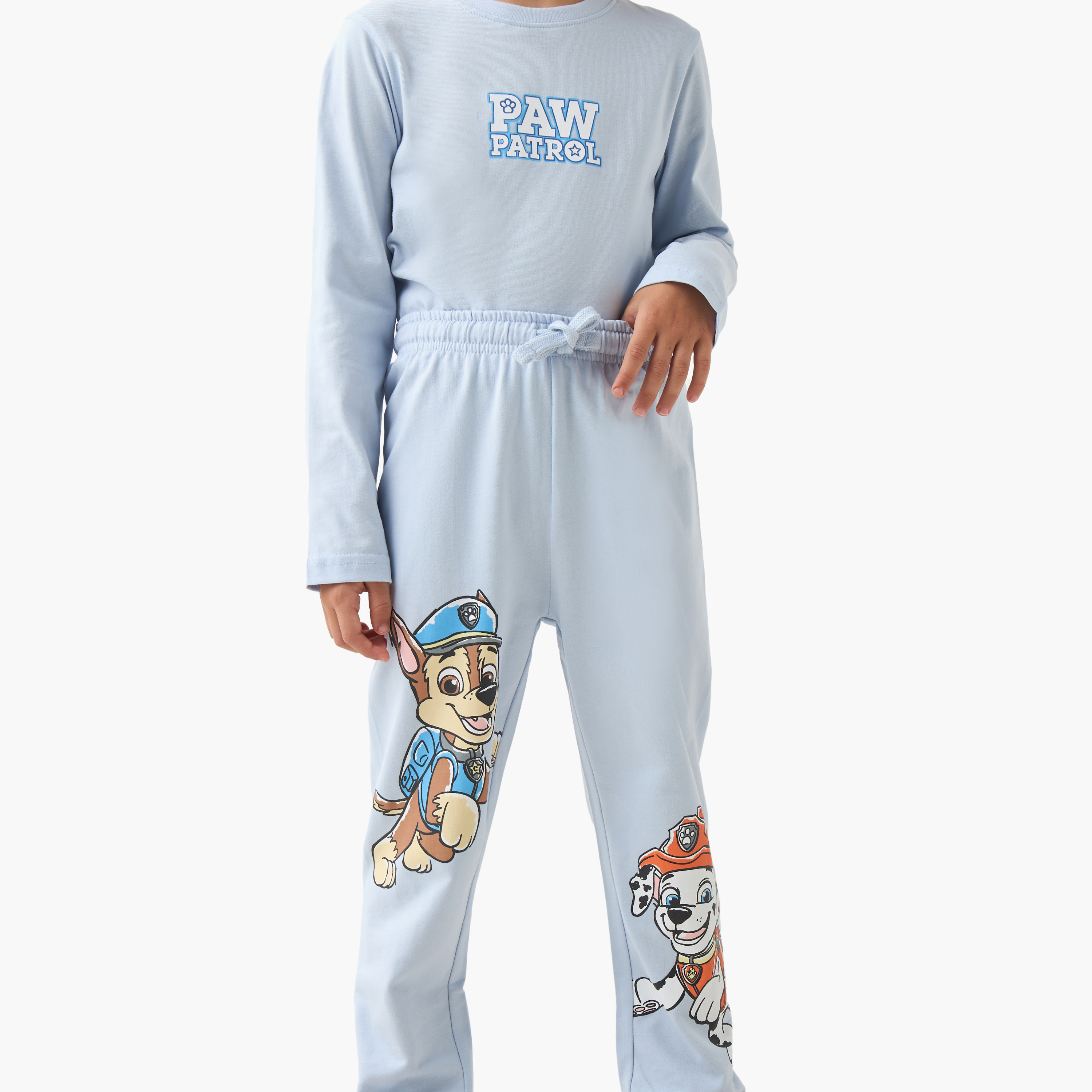 طقم بيجاما بطبعات باو باترول - قطن - أكمام طويلة وياقة ضيّقة للأولاد-boys-clothing-nightwear-image-5