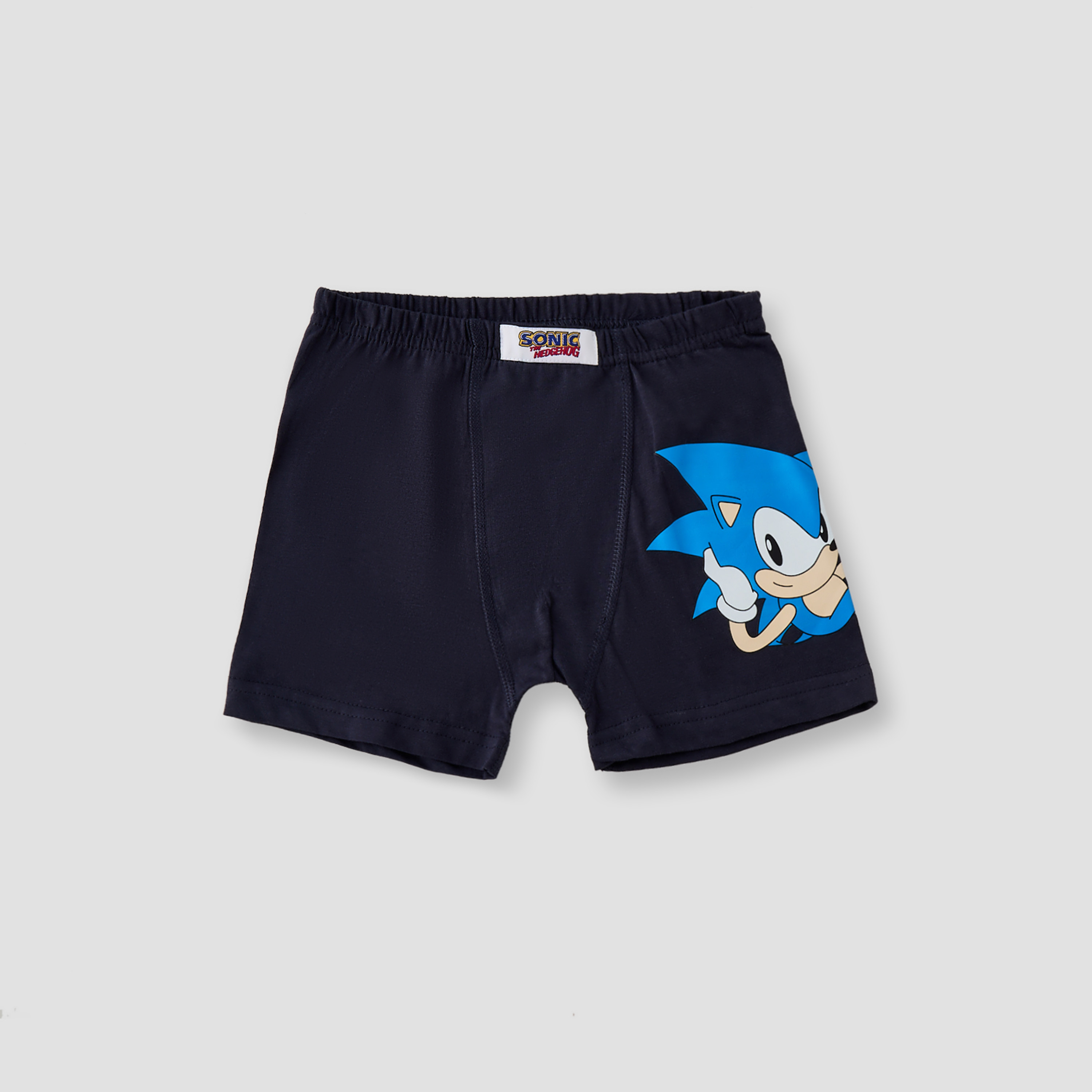 Pack of 3 Cotton Boxer Briefs with Sonic the Hedgehog Print-boys-clothing-innerwear-boxersandbriefs-image-4