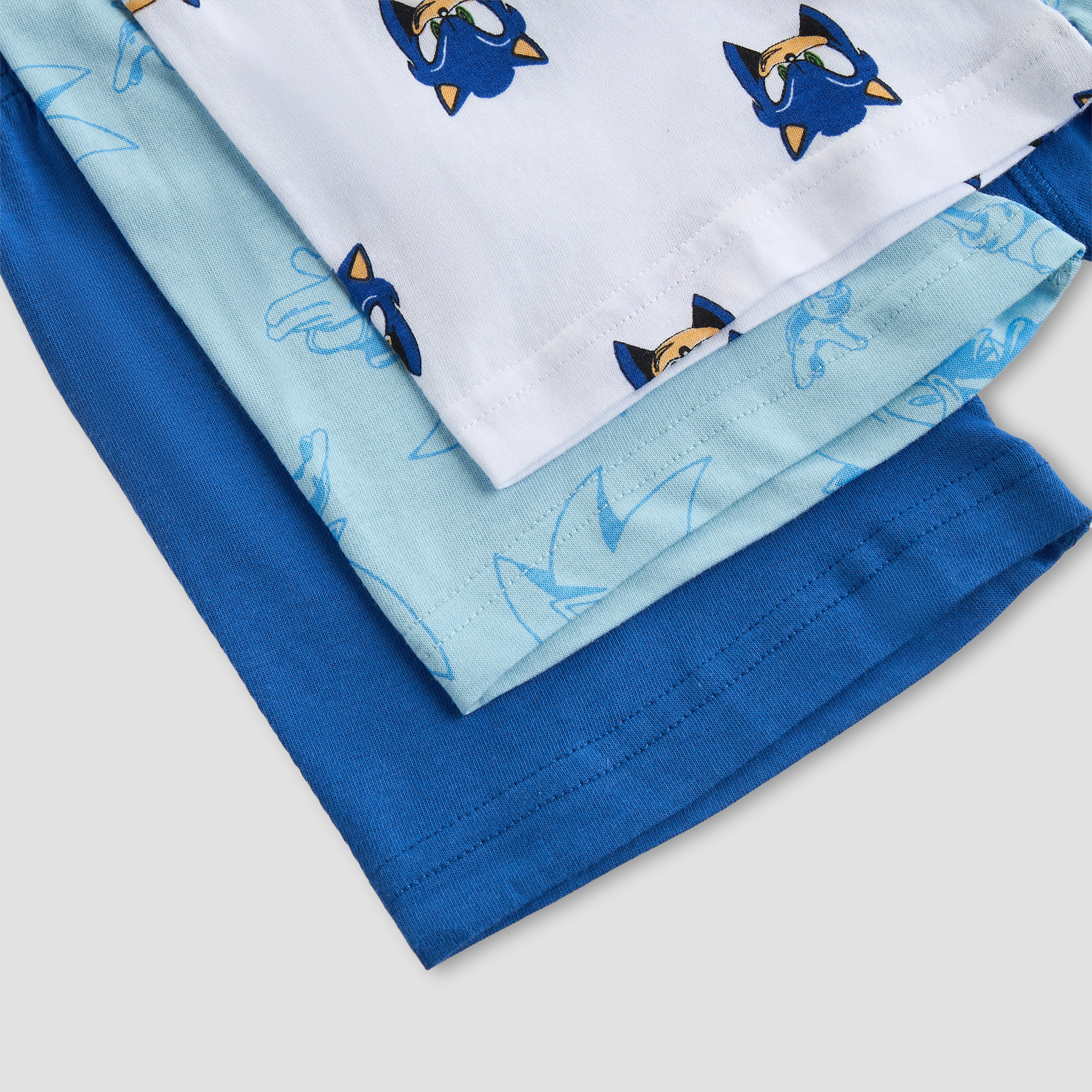 Pack of 3 Cotton Boxers with Sonic Print-boys-clothing-innerwear-boxersandbriefs-image-6