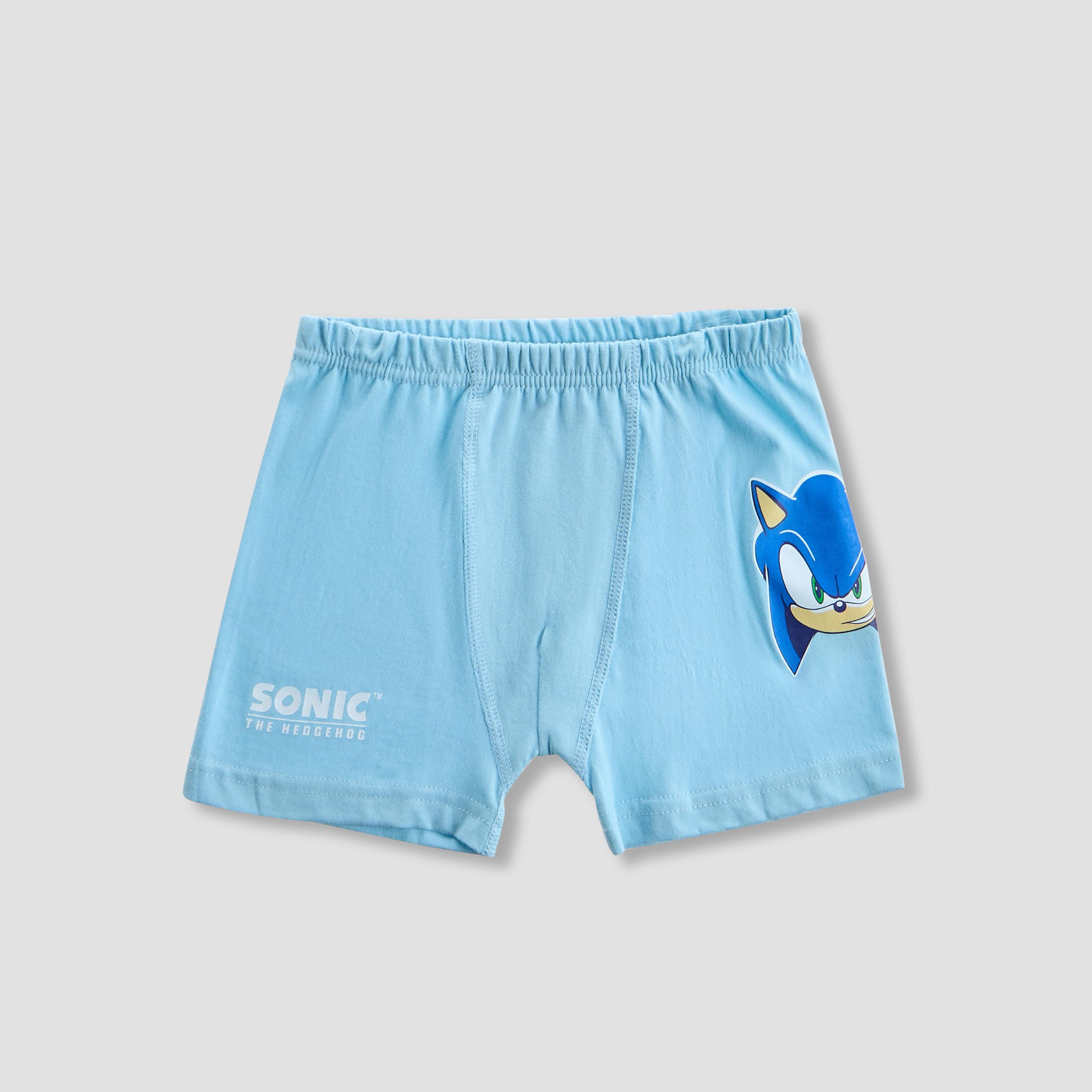 Pack of 7 Cotton Boxers with Sonic the Hedgehog Print-boys-clothing-innerwear-boxersandbriefs-image-2