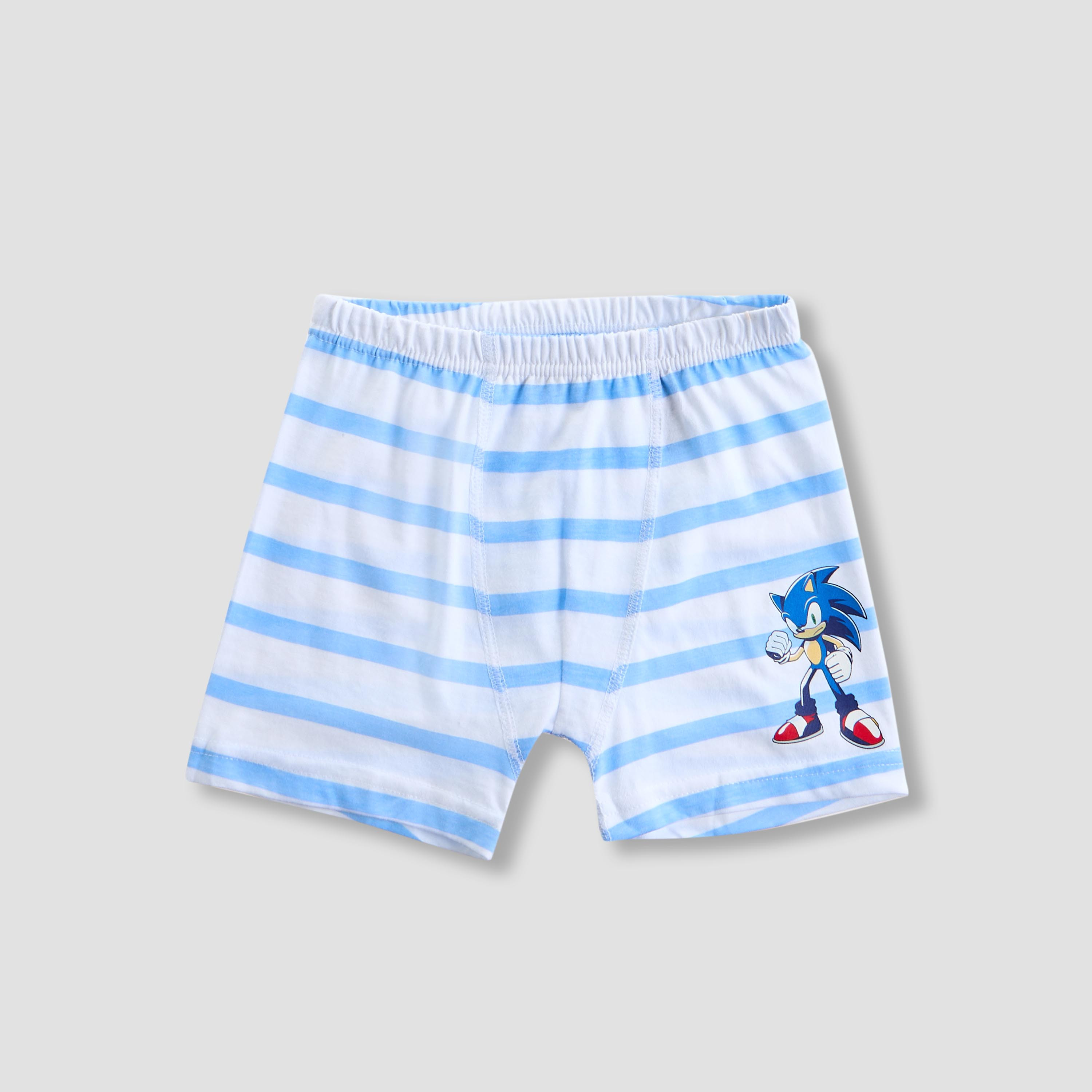 Pack of 7 Cotton Boxers with Sonic the Hedgehog Print-boys-clothing-innerwear-boxersandbriefs-image-6