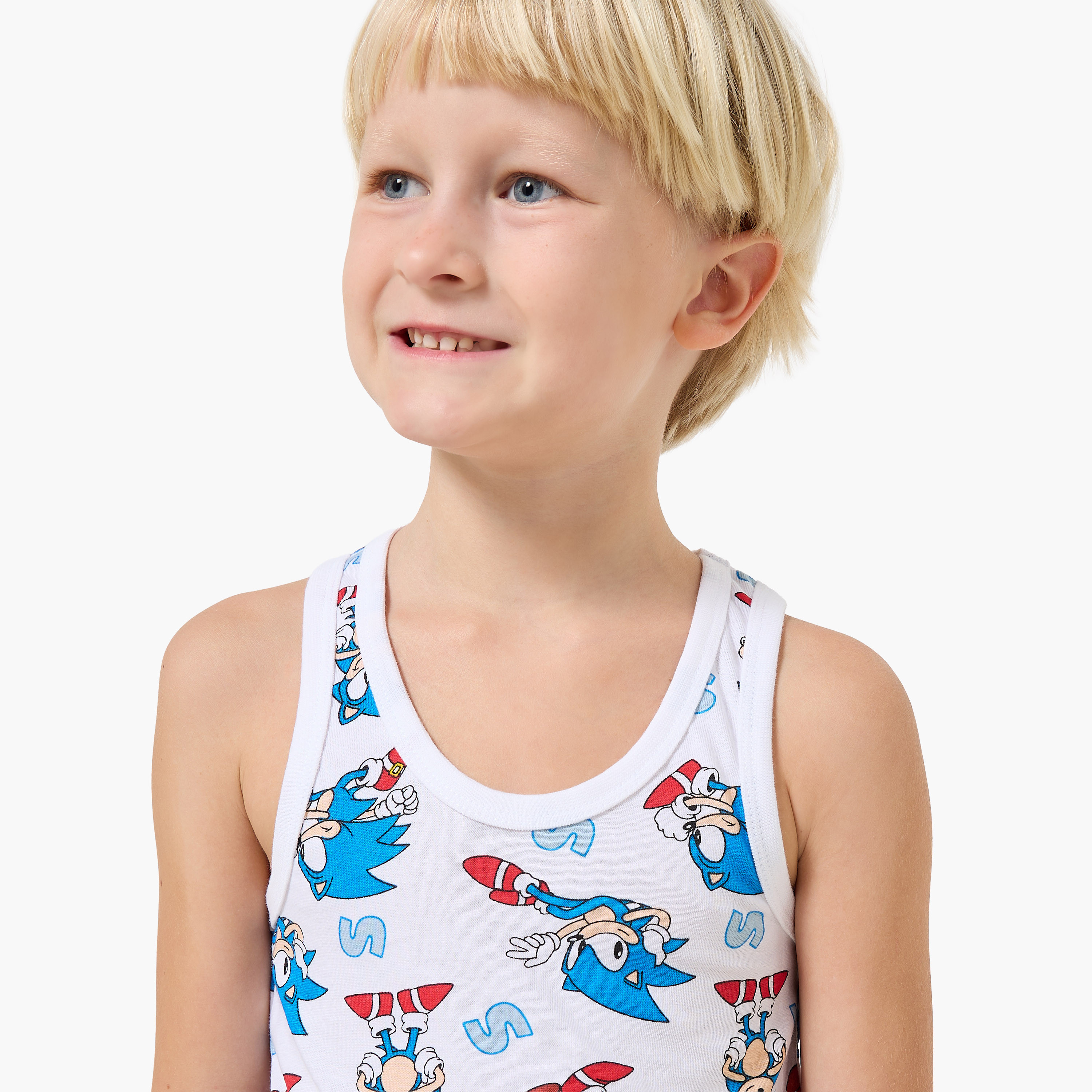 طقم قيستات قطن 3 قطع برقبة مستديرة وطبعات-baby-boys-clothing-innerwear-image-6