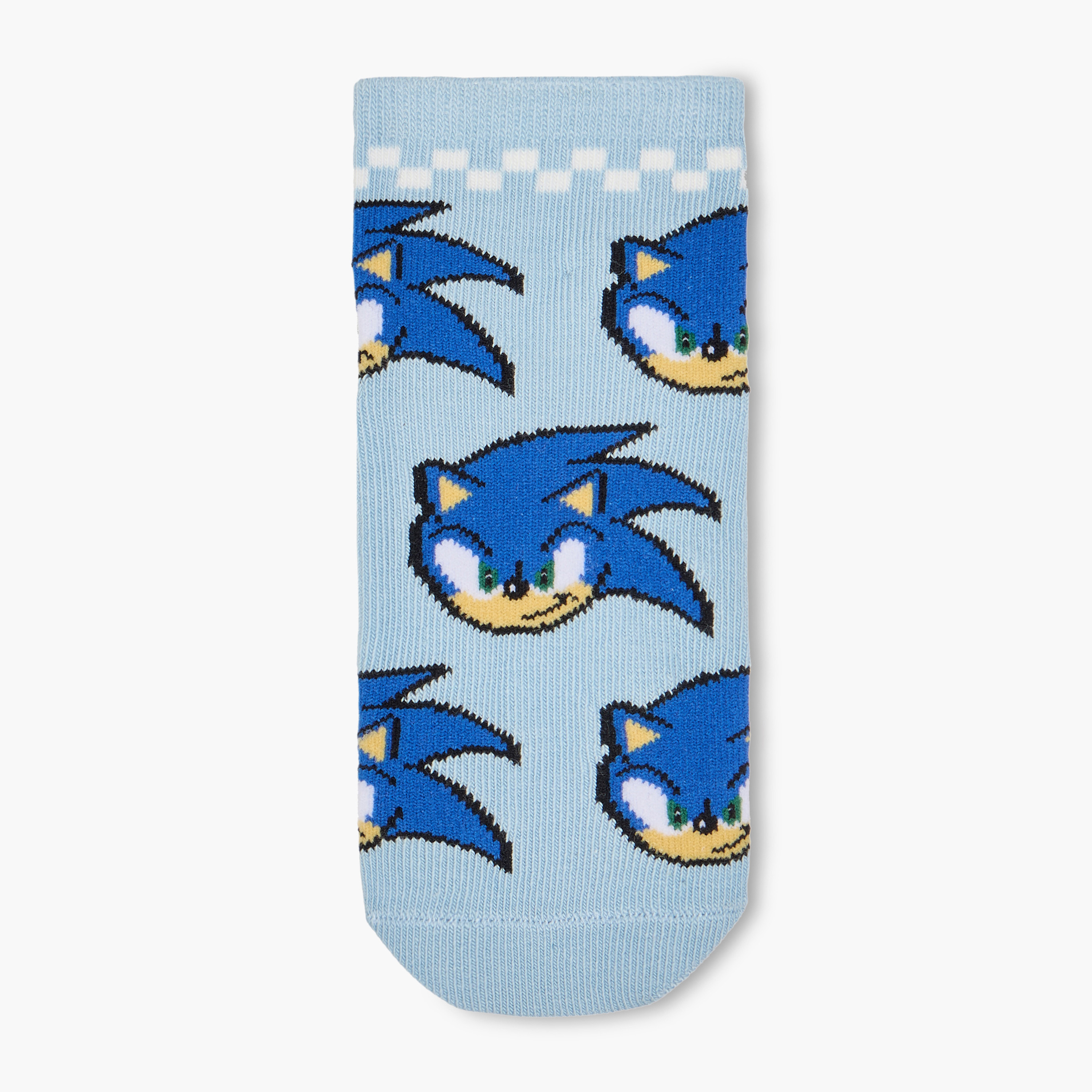 Pack of 3 Boys Socks Sonic the Hedgehog Print-baby-boys-accessories-socks-image-2