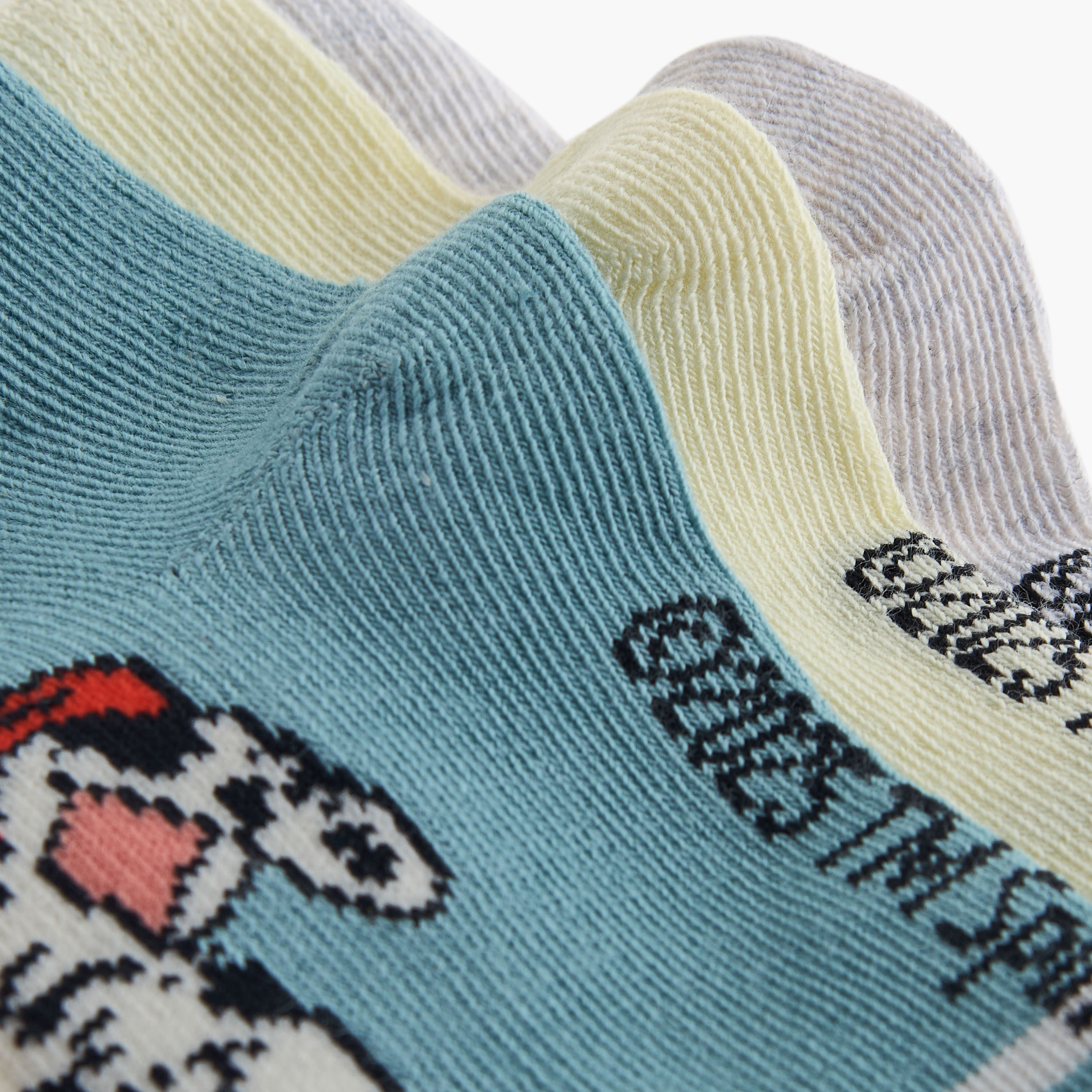 Boys Socks with PAW Patrol Print - Set of 3-boys-accessories-socks-image-4