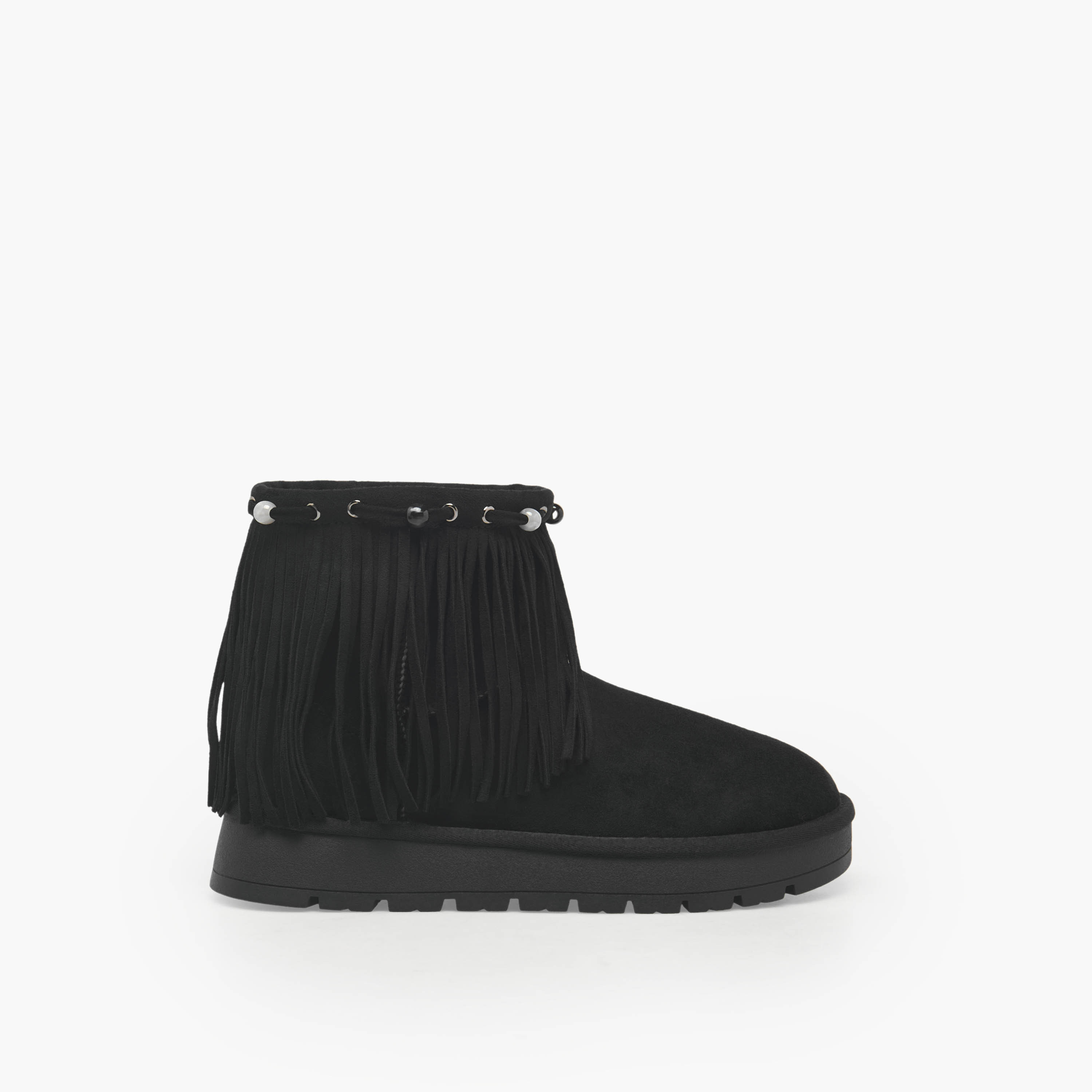 حذاء كاحل شمواه للنساء بشراشيب من ميسي-women-shoes-boots-image-3