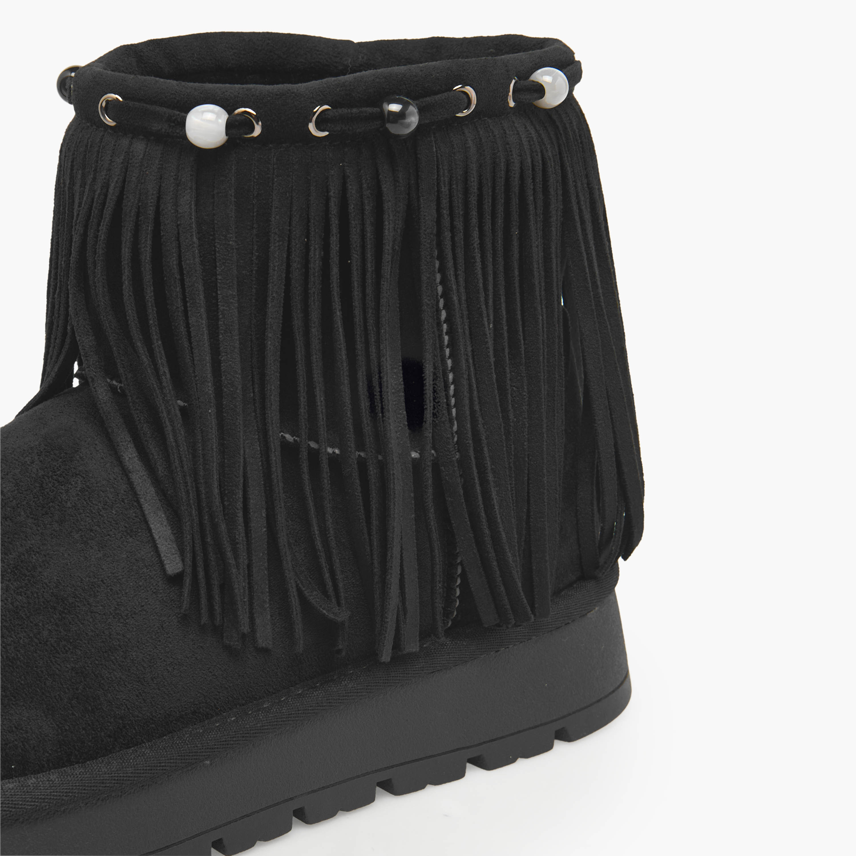 حذاء كاحل شمواه للنساء بشراشيب من ميسي-women-shoes-boots-image-5