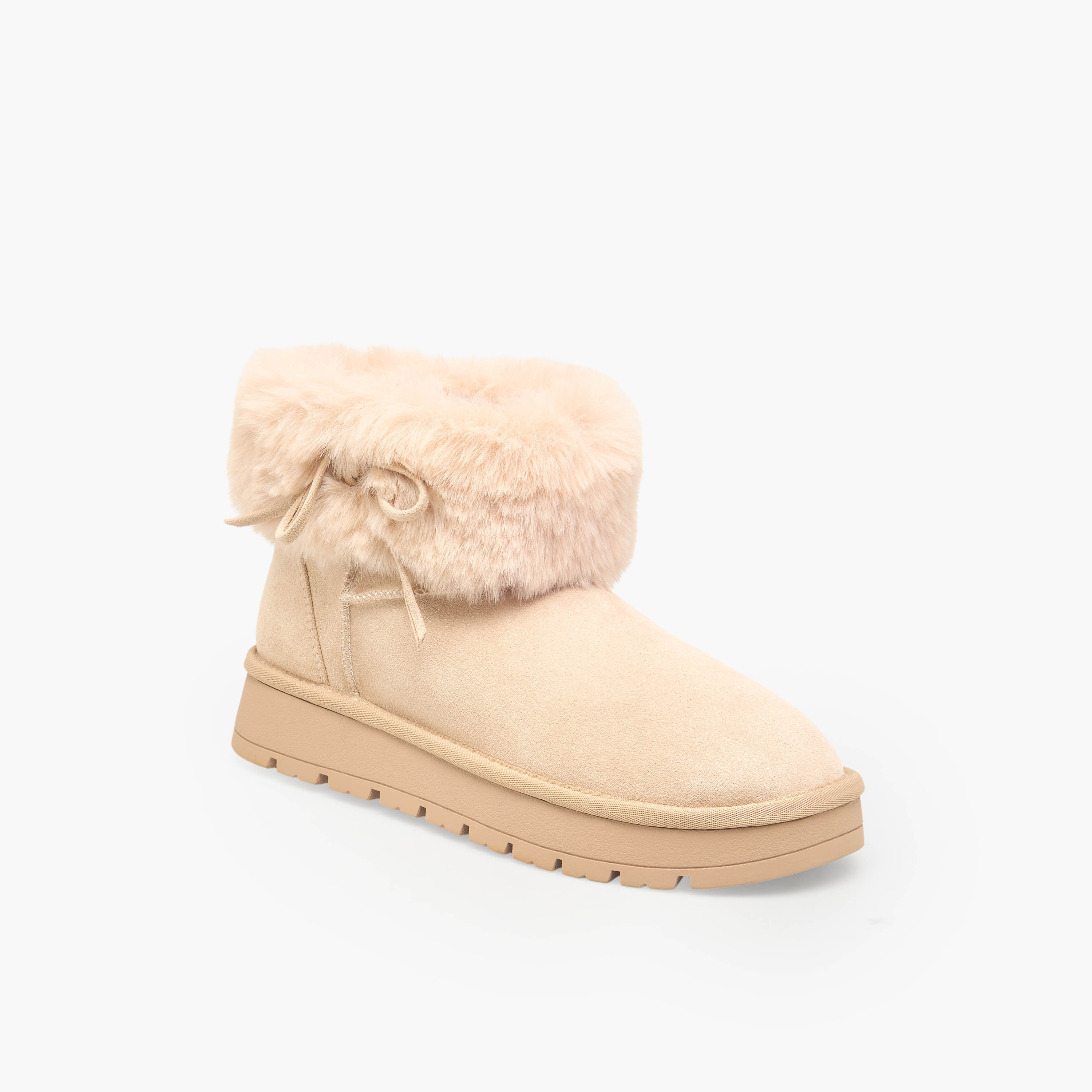 بوت شامواه بياقة فرو للنساء من ميسي-women-shoes-boots-image-2