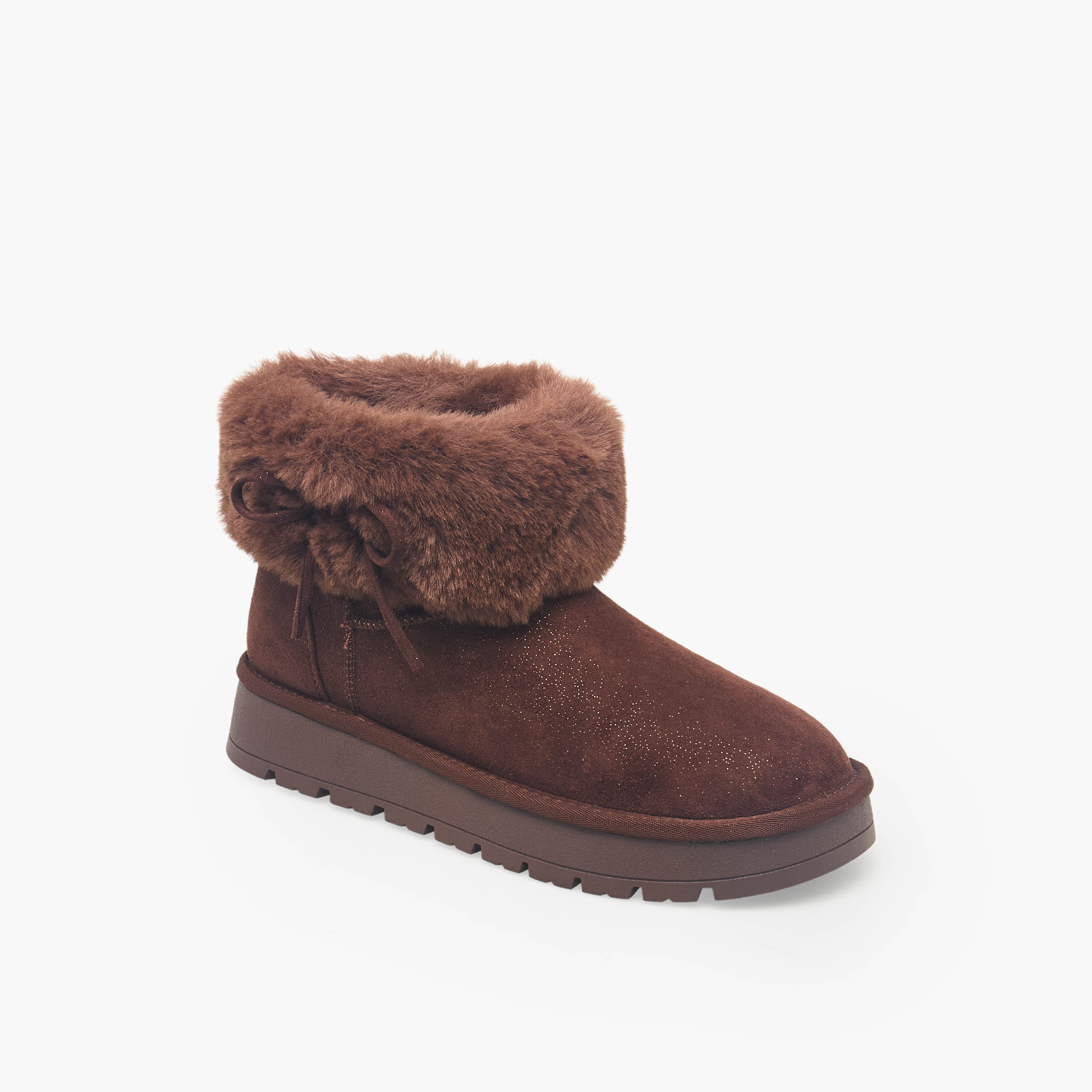بوت شامواه بياقة فرو للنساء من ميسي-women-shoes-boots-image-2