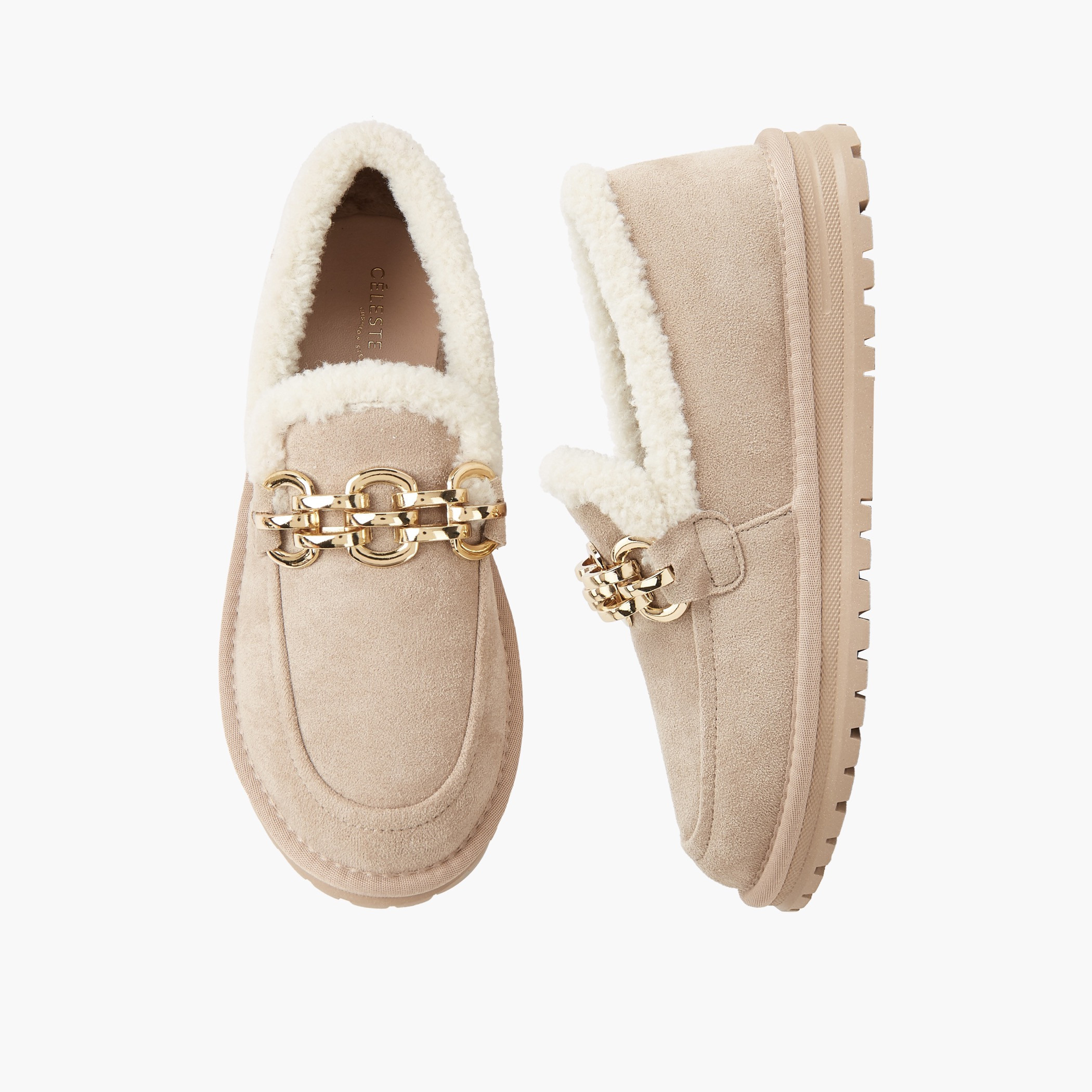 Celeste Women Metallic Accent Loafers-women-shoes-loafersandmoccasins-image-1
