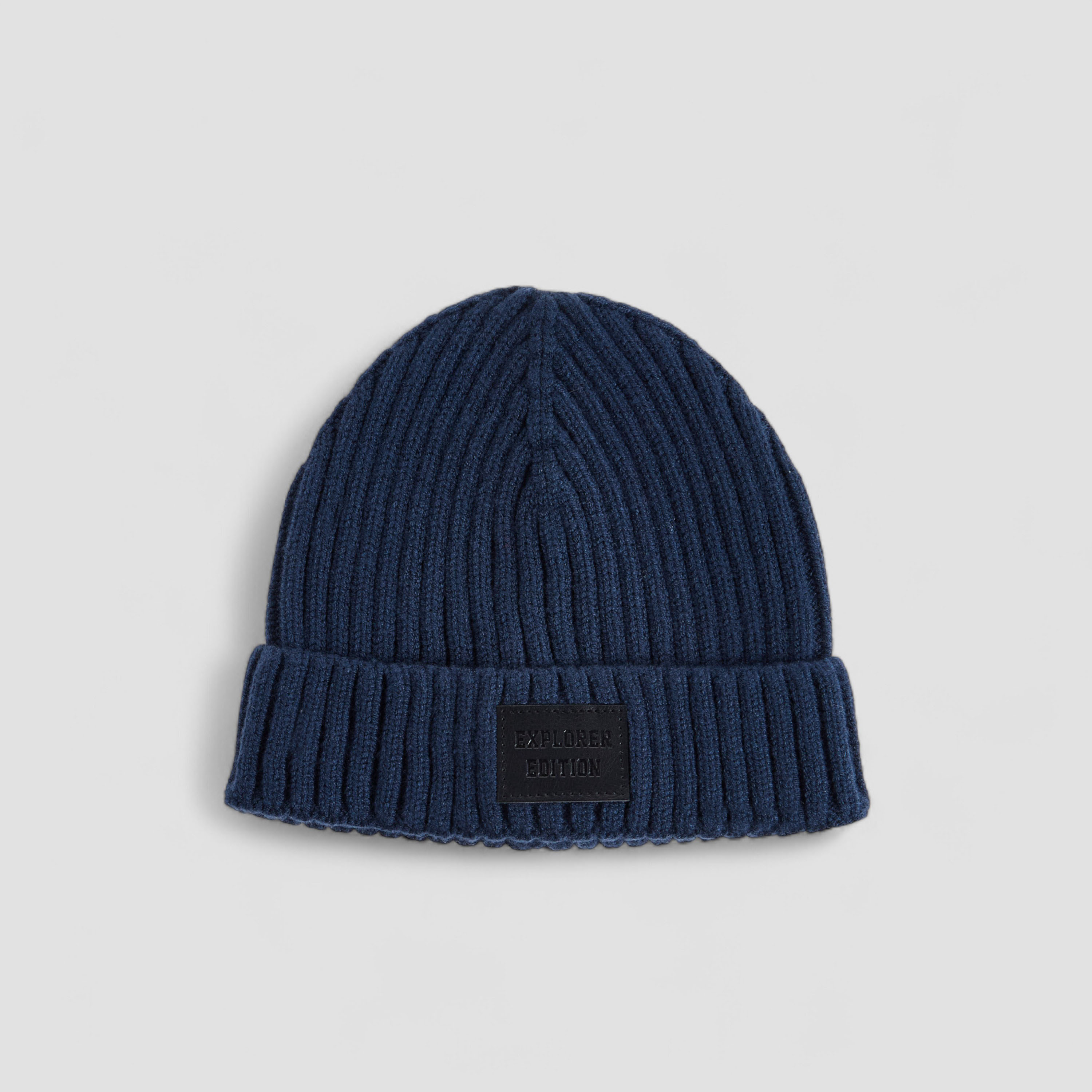 Juniors Boys Winter Beanie with Applique Design-boys-clothing-winterwear-winteraccessories-image-1