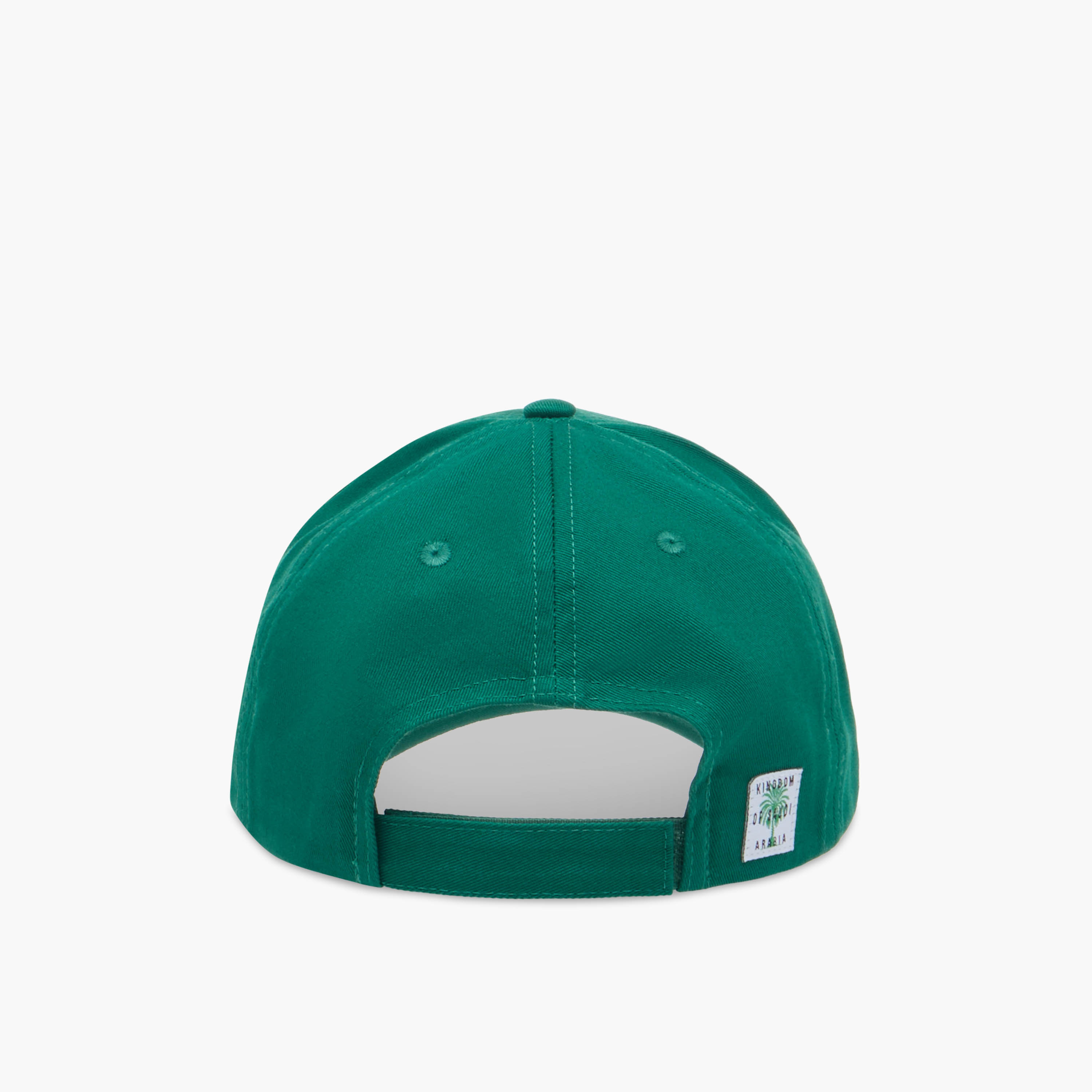 Juniors Saudi Arabia National Day Print Cap with Hook and Loop Closure-boys-accessories-caps-image-4