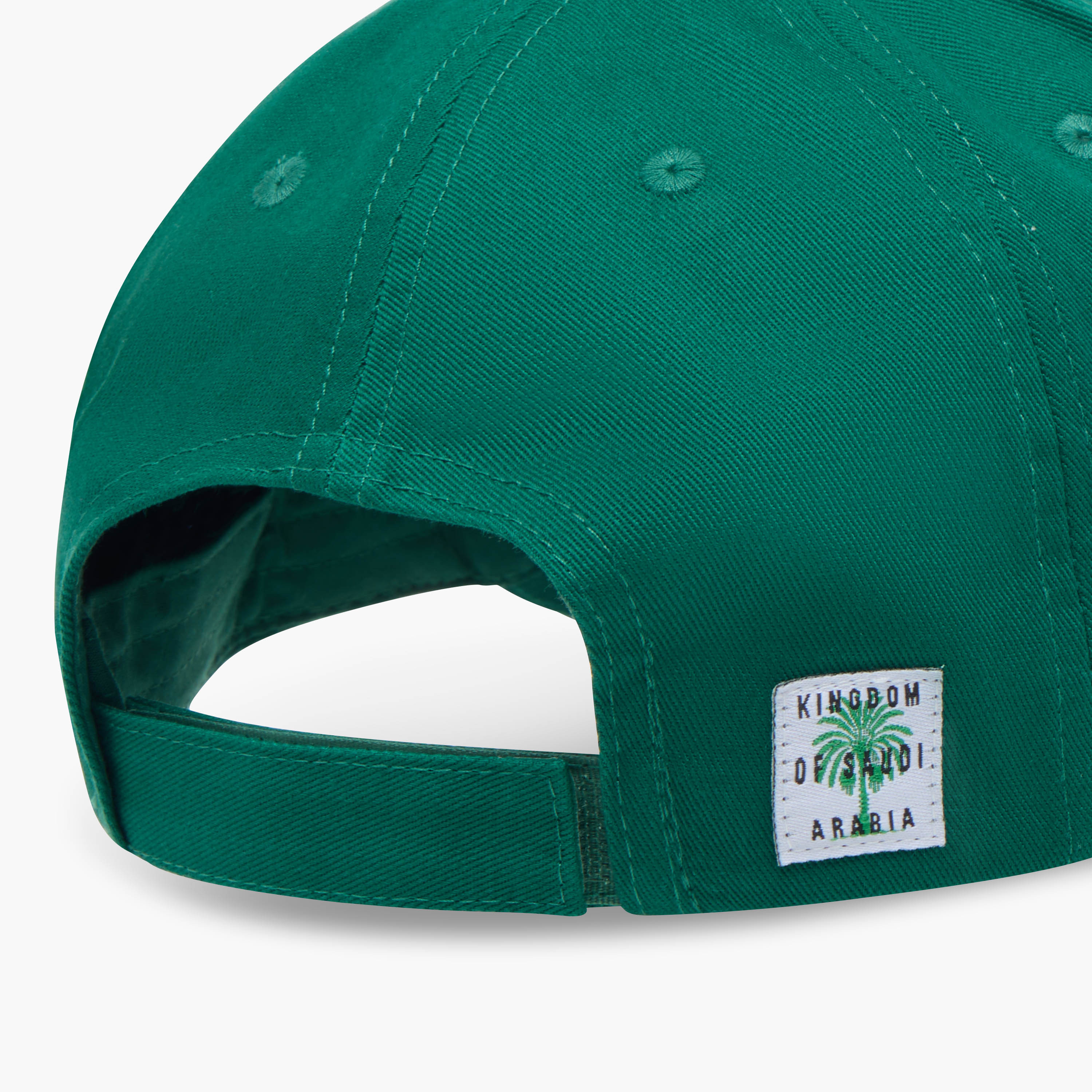Juniors Saudi Arabia National Day Print Cap with Hook and Loop Closure-boys-accessories-caps-image-5