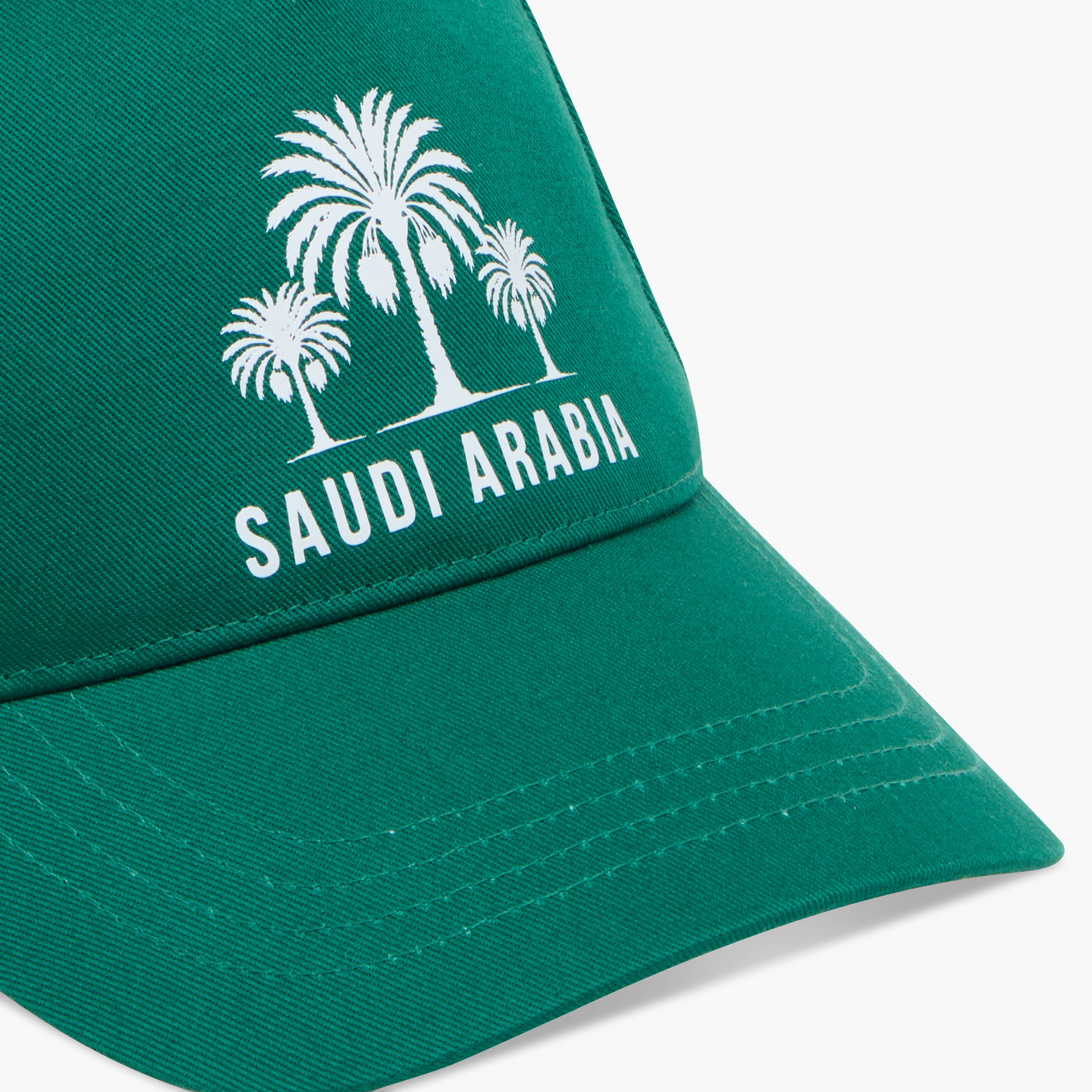 Juniors Saudi Arabia National Day Print Cap with Hook and Loop Closure-boys-accessories-caps-image-6