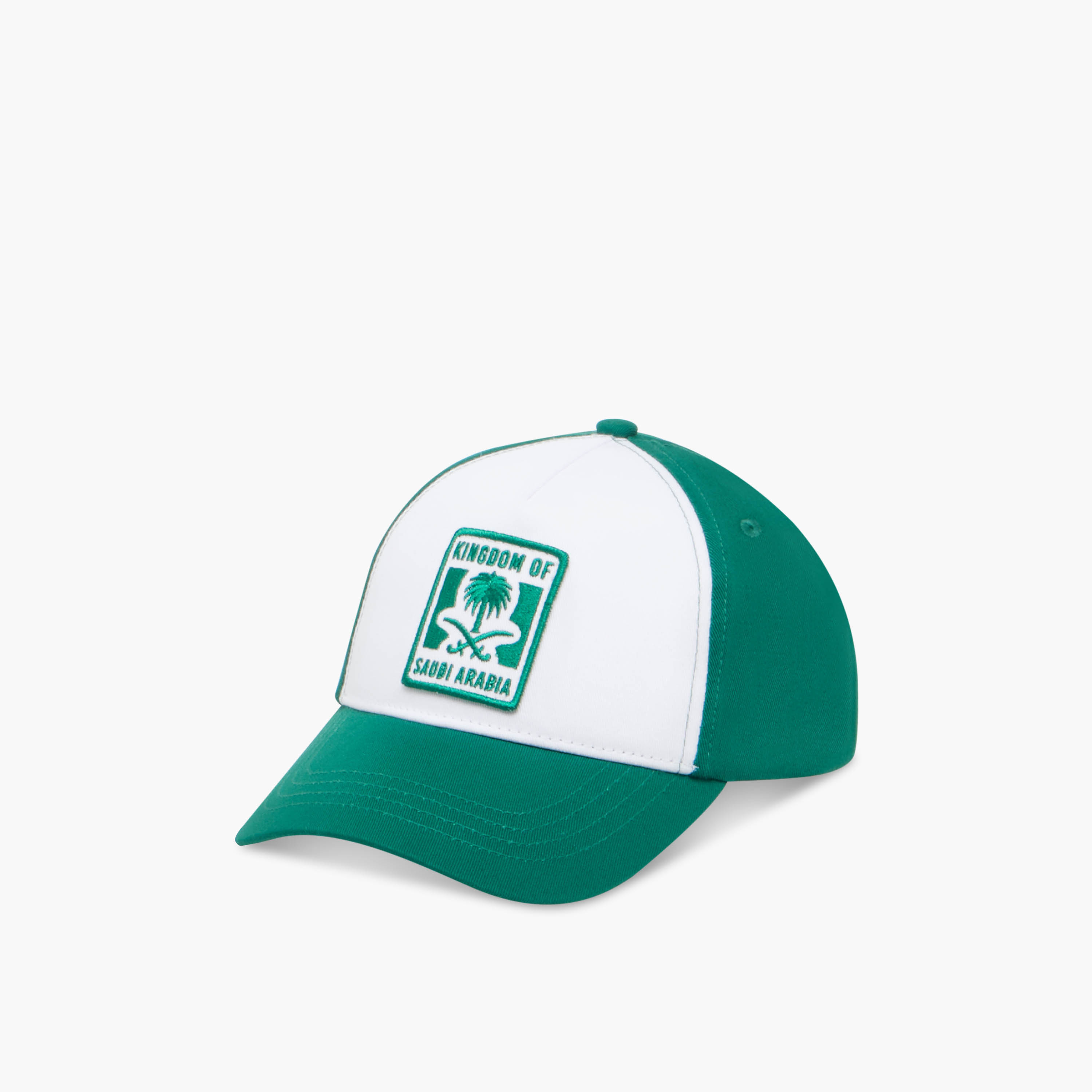 Juniors Panelled Cap with Hook and Loop Strap Closure-boys-accessories-caps-image-2