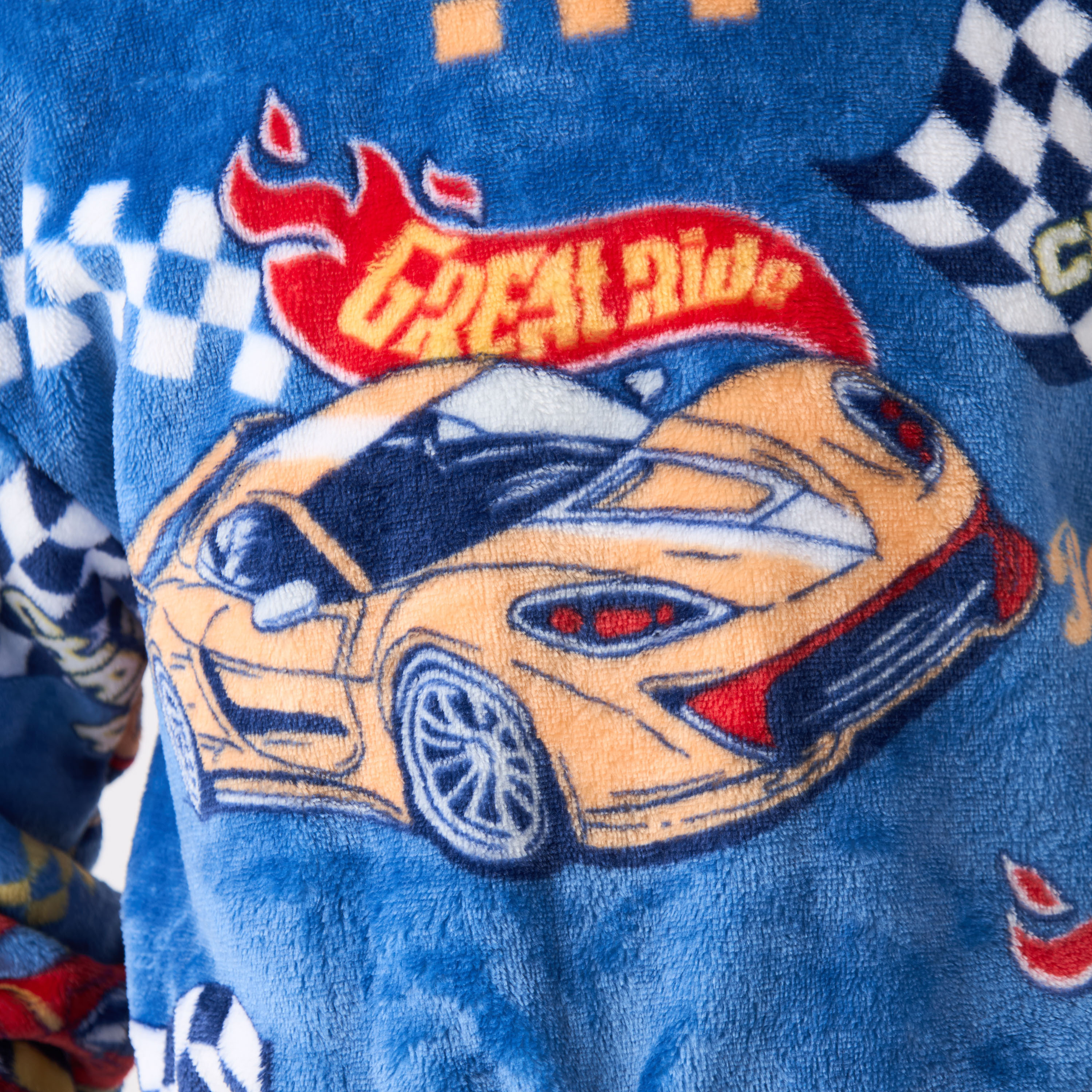Juniors Boys Sweatshirt and Pyjama Set with Car Print - Polyester - Long Sleeves - Crew Neck-boys-clothing-nightwear-image-6