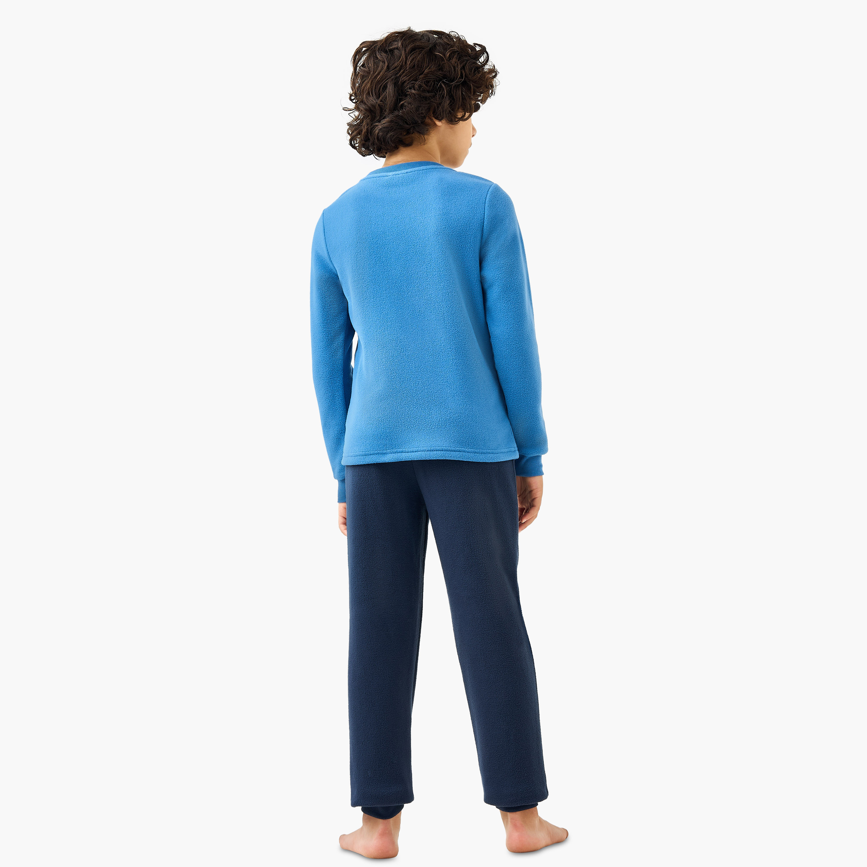 Juniors Gamer Embroidered T-shirt and Pyjama Set-boys-clothing-nightwear-image-4