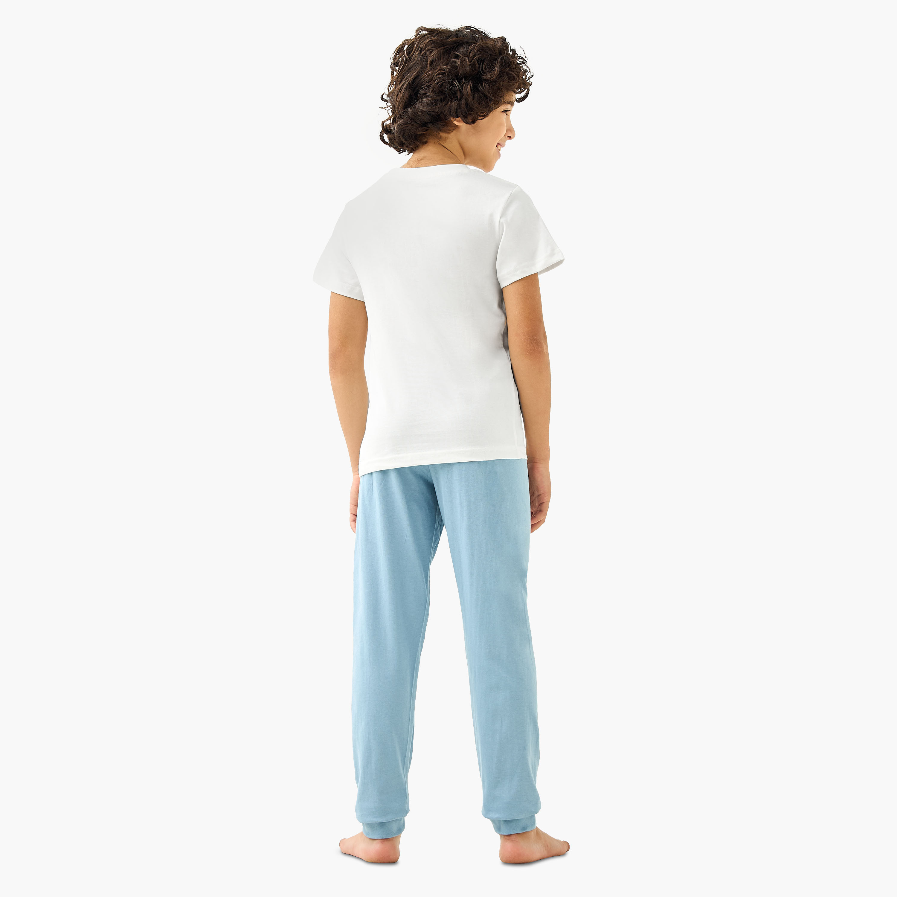 Juniors Skateboard Print T-shirt and Pyjamas - Set of 3-boys-clothing-nightwear-image-6