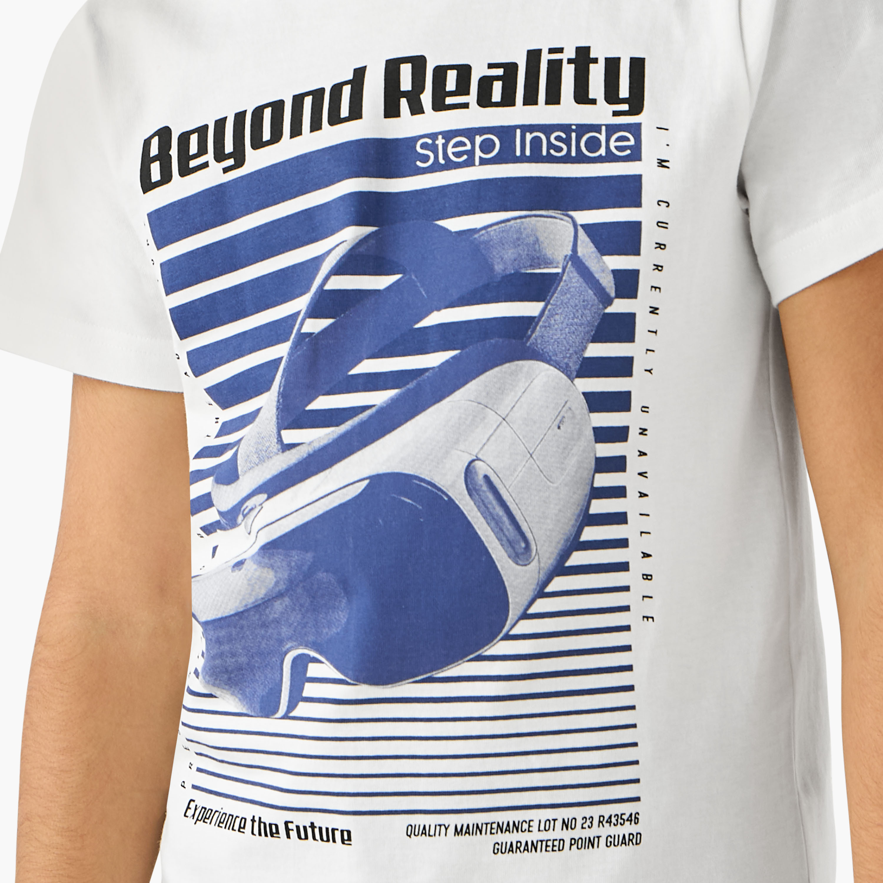 Juniors Gaming Controller Print T-shirt and Shorts Set-boys-clothing-nightwear-image-6