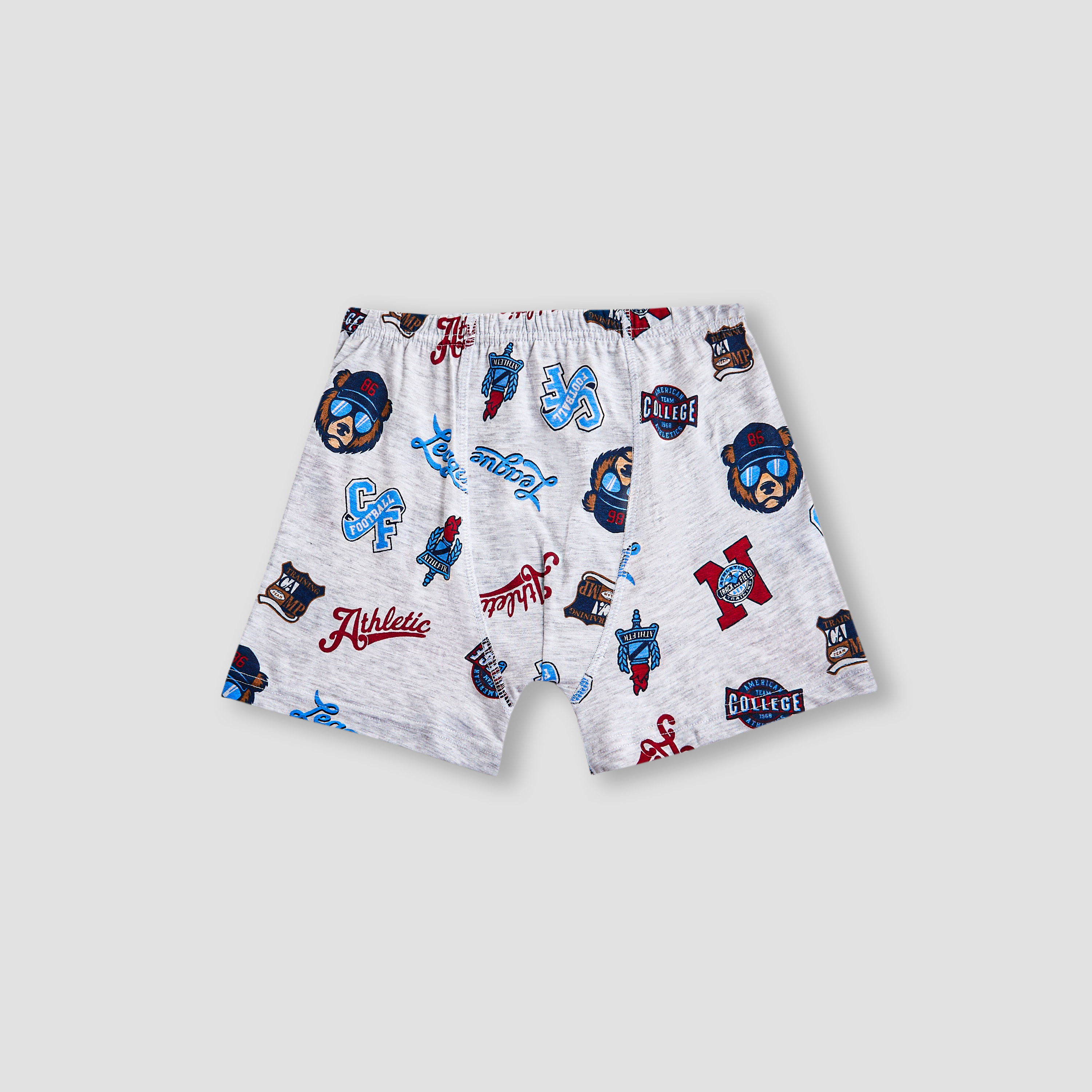 Juniors Printed Boxers with Elasticated Waistband - Set of 5-boys-clothing-innerwear-boxersandbriefs-image-6
