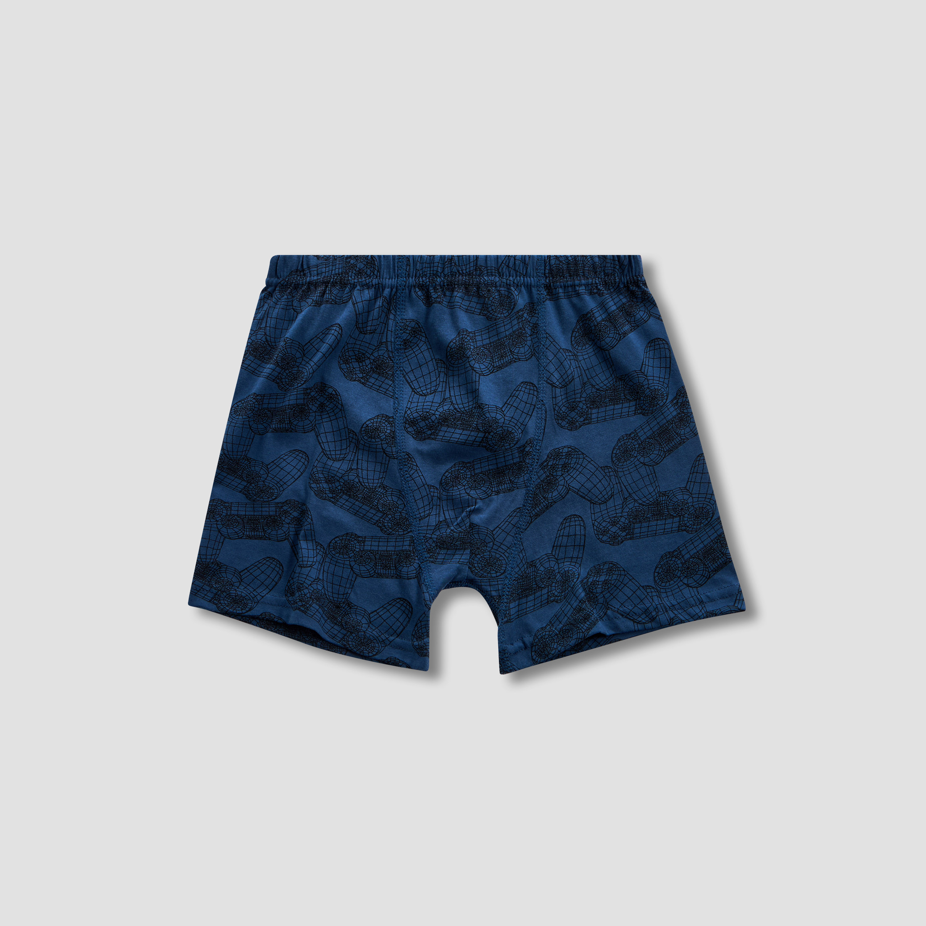 Juniors Gaming Print Boxers with Elasticated Waistband - Set of 5-boys-clothing-innerwear-boxersandbriefs-image-3