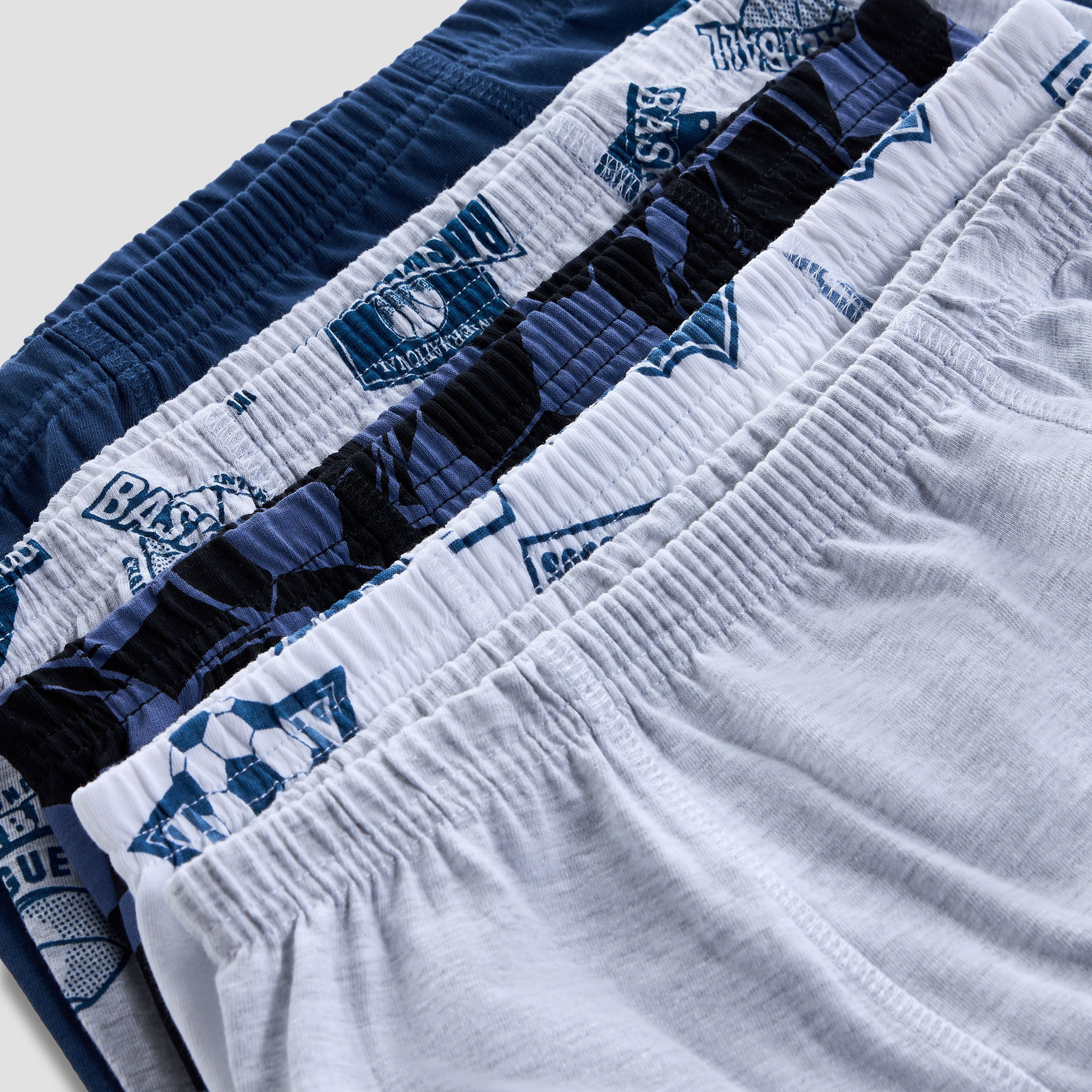 طقم من 5 سراويل بوكسر داخلية قطن بطبعات من جونيورز-boys-clothing-innerwear-boxersandbriefs-image-7