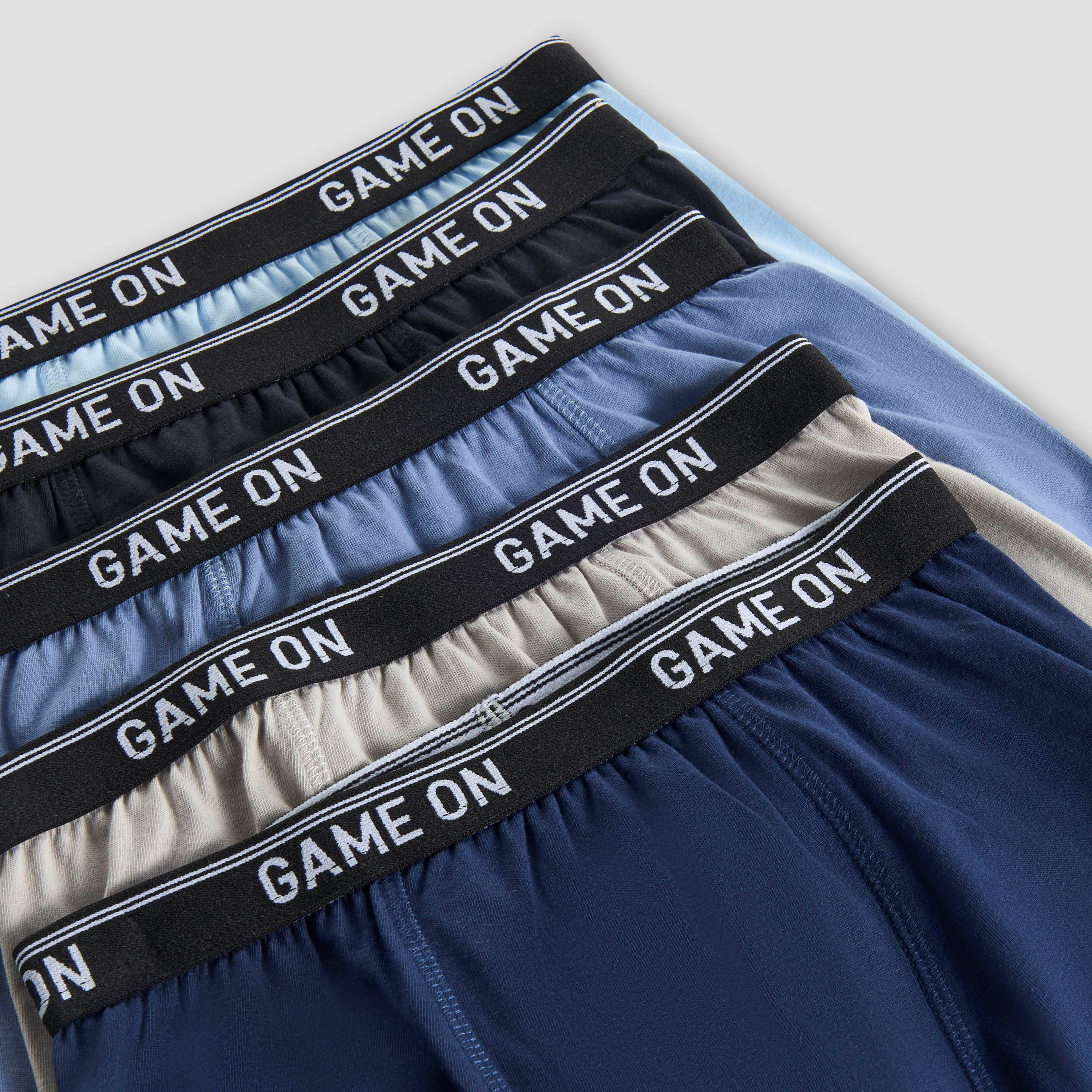 Juniors Boys Boxer Briefs with Printed Waistband - Cotton - Set of 5-boys-clothing-innerwear-boxersandbriefs-image-7